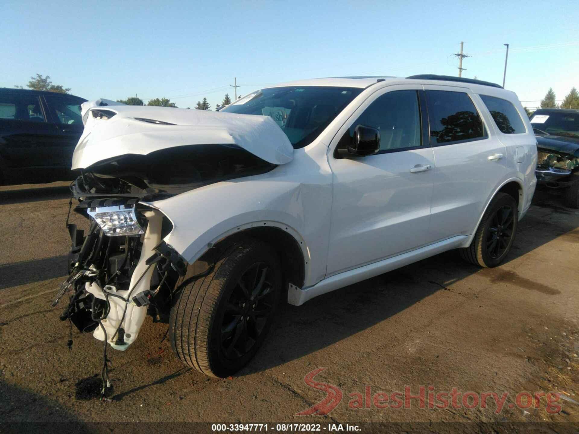 1C4RDJDG4JC291188 2018 DODGE DURANGO