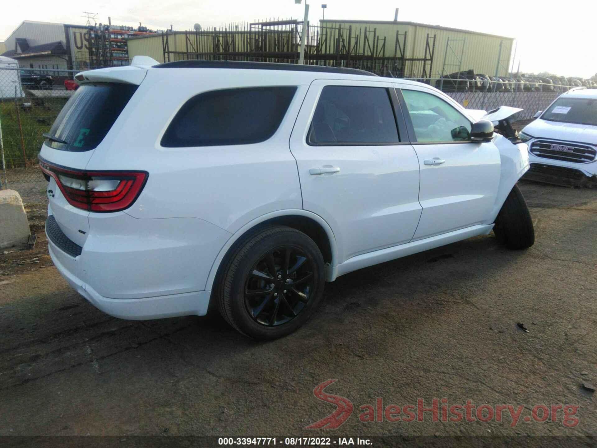 1C4RDJDG4JC291188 2018 DODGE DURANGO