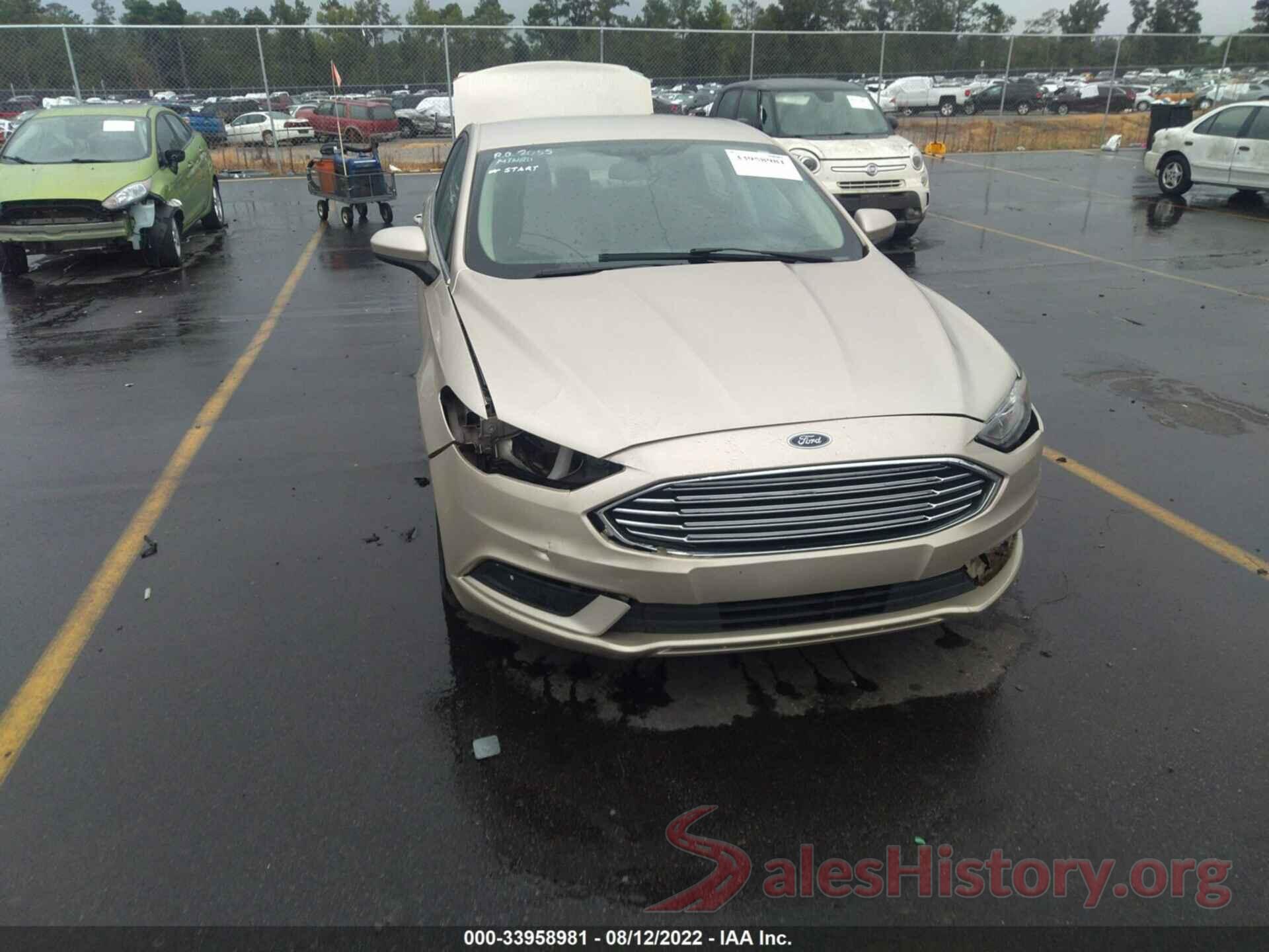 3FA6P0H70HR219100 2017 FORD FUSION