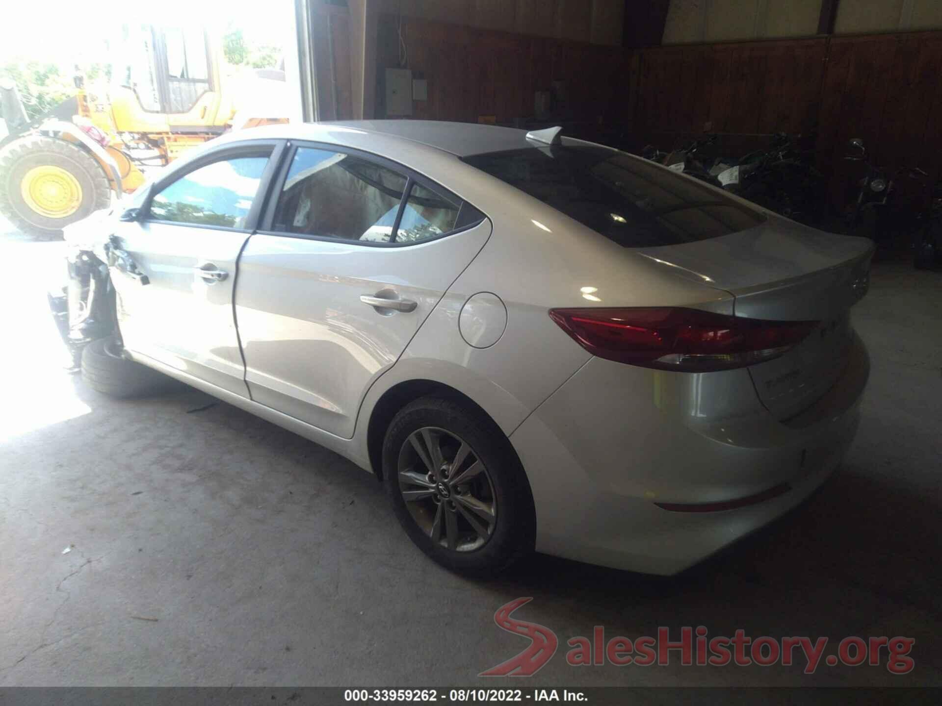 5NPD84LF5JH266524 2018 HYUNDAI ELANTRA