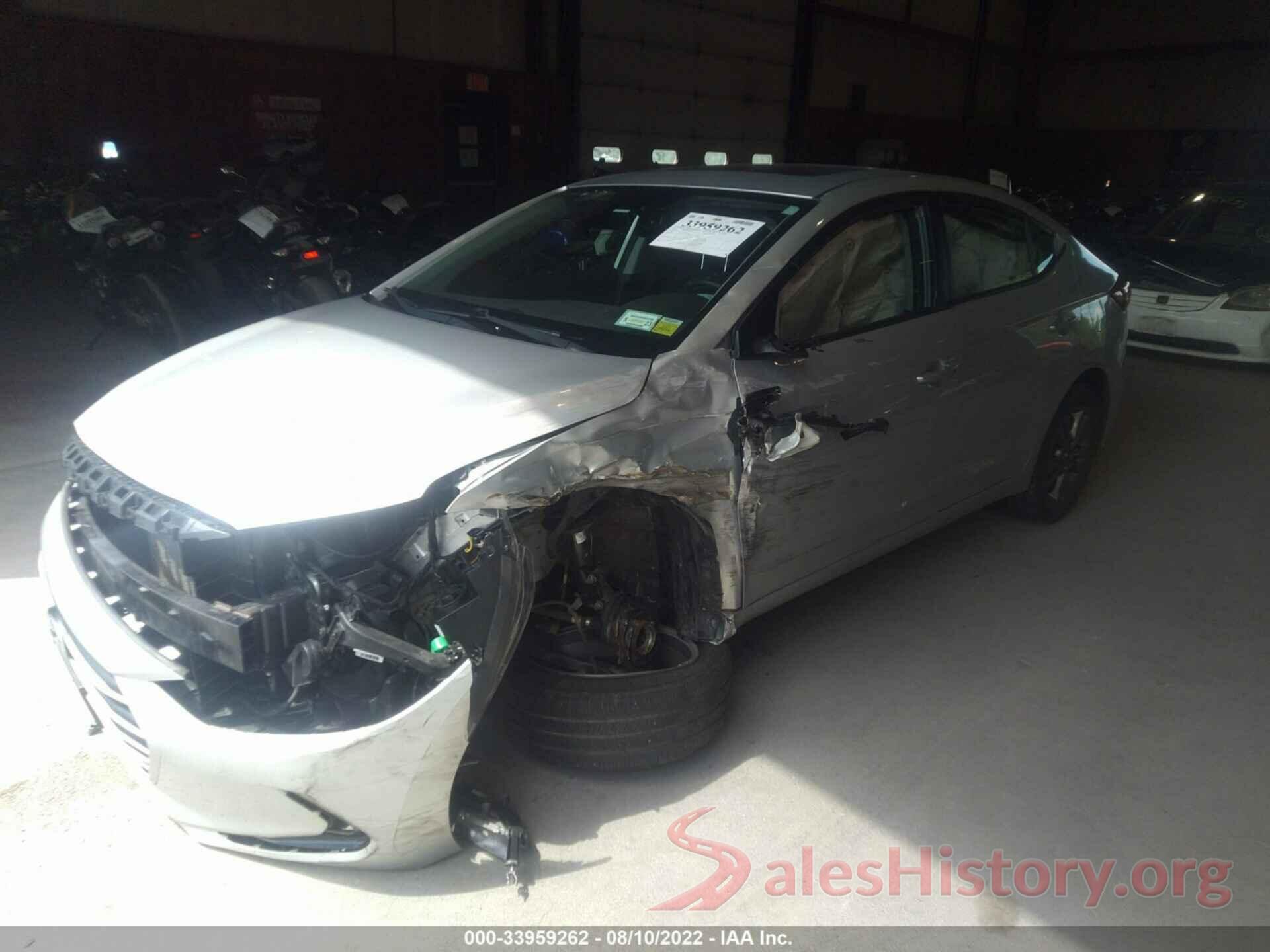 5NPD84LF5JH266524 2018 HYUNDAI ELANTRA