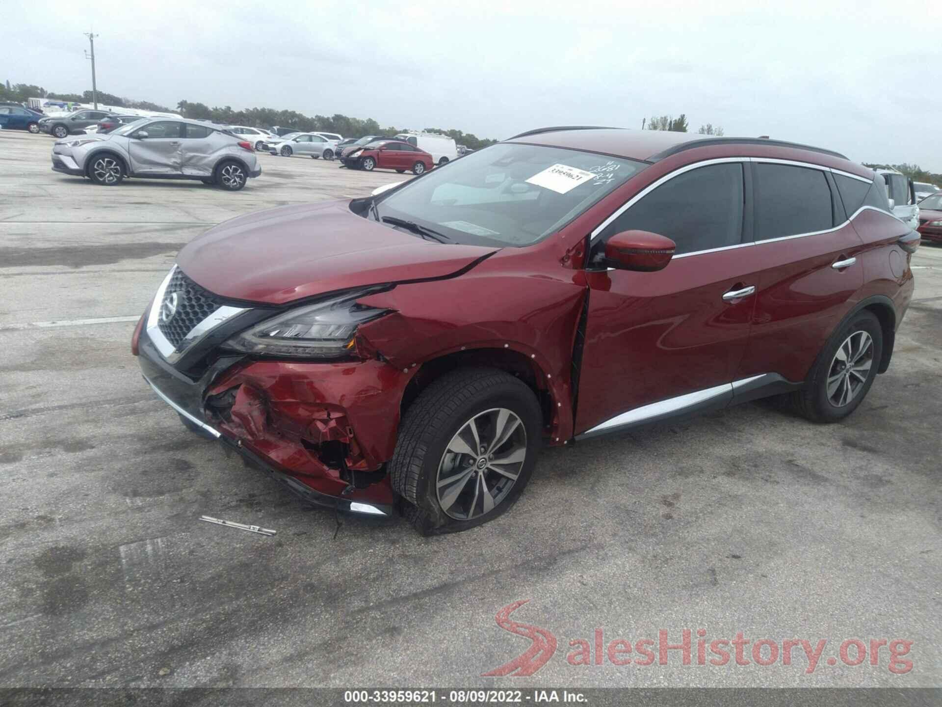 5N1AZ2BS3NC122681 2022 NISSAN MURANO