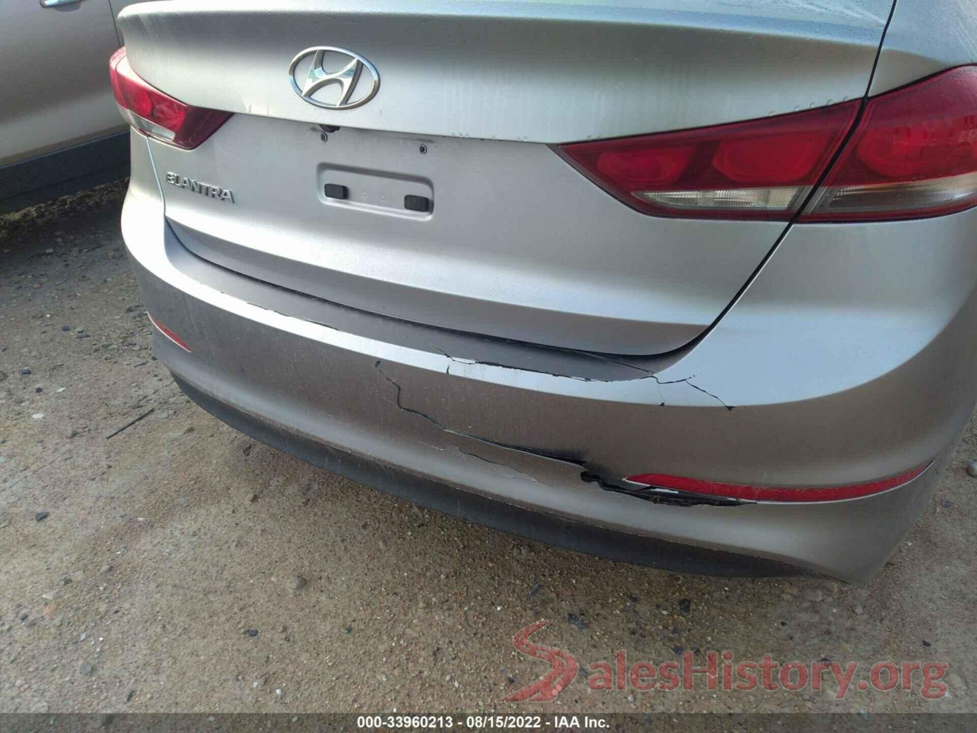 5NPD84LF5HH092335 2017 HYUNDAI ELANTRA