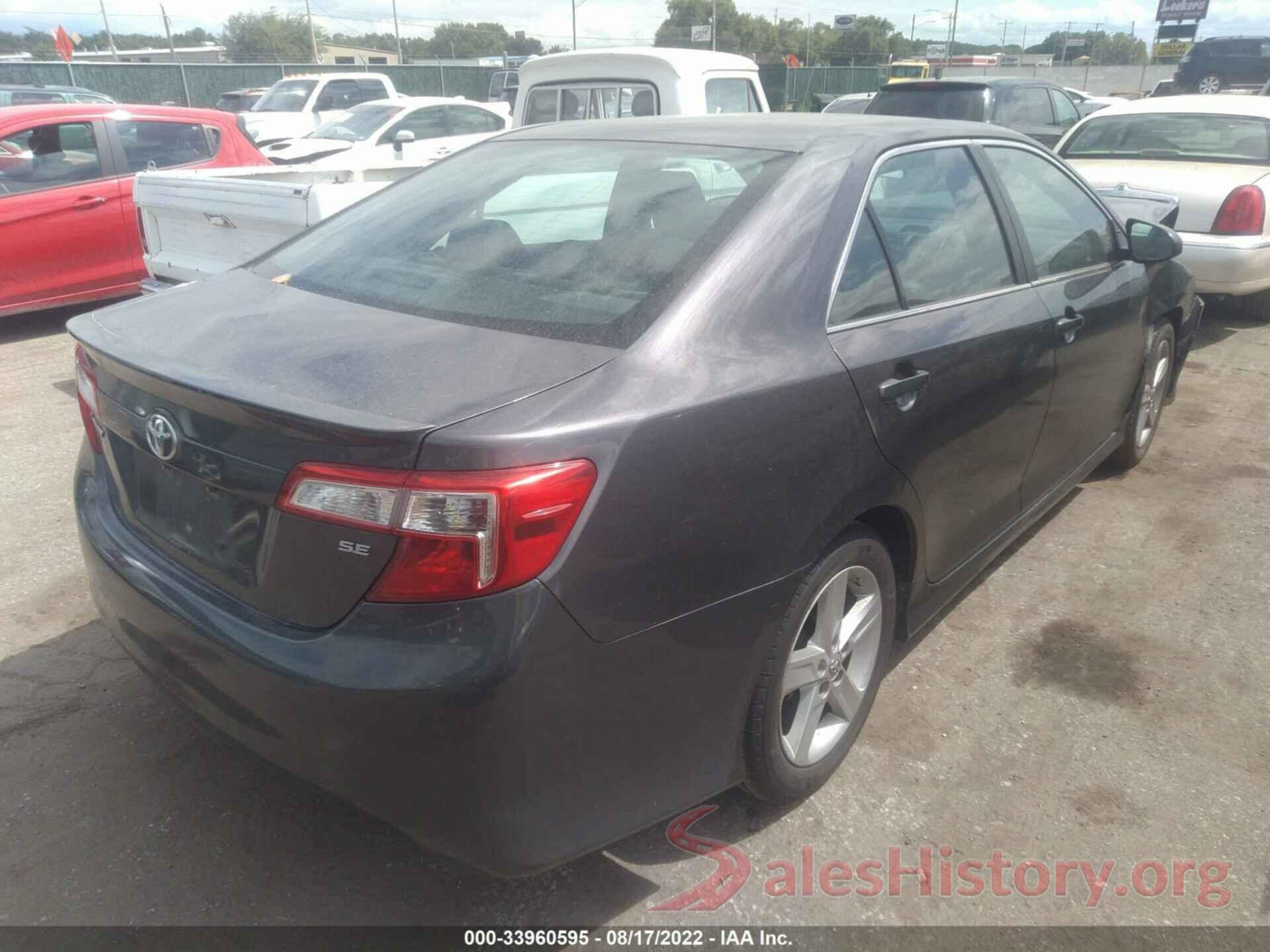 4T1BF1FK8EU420140 2014 TOYOTA CAMRY