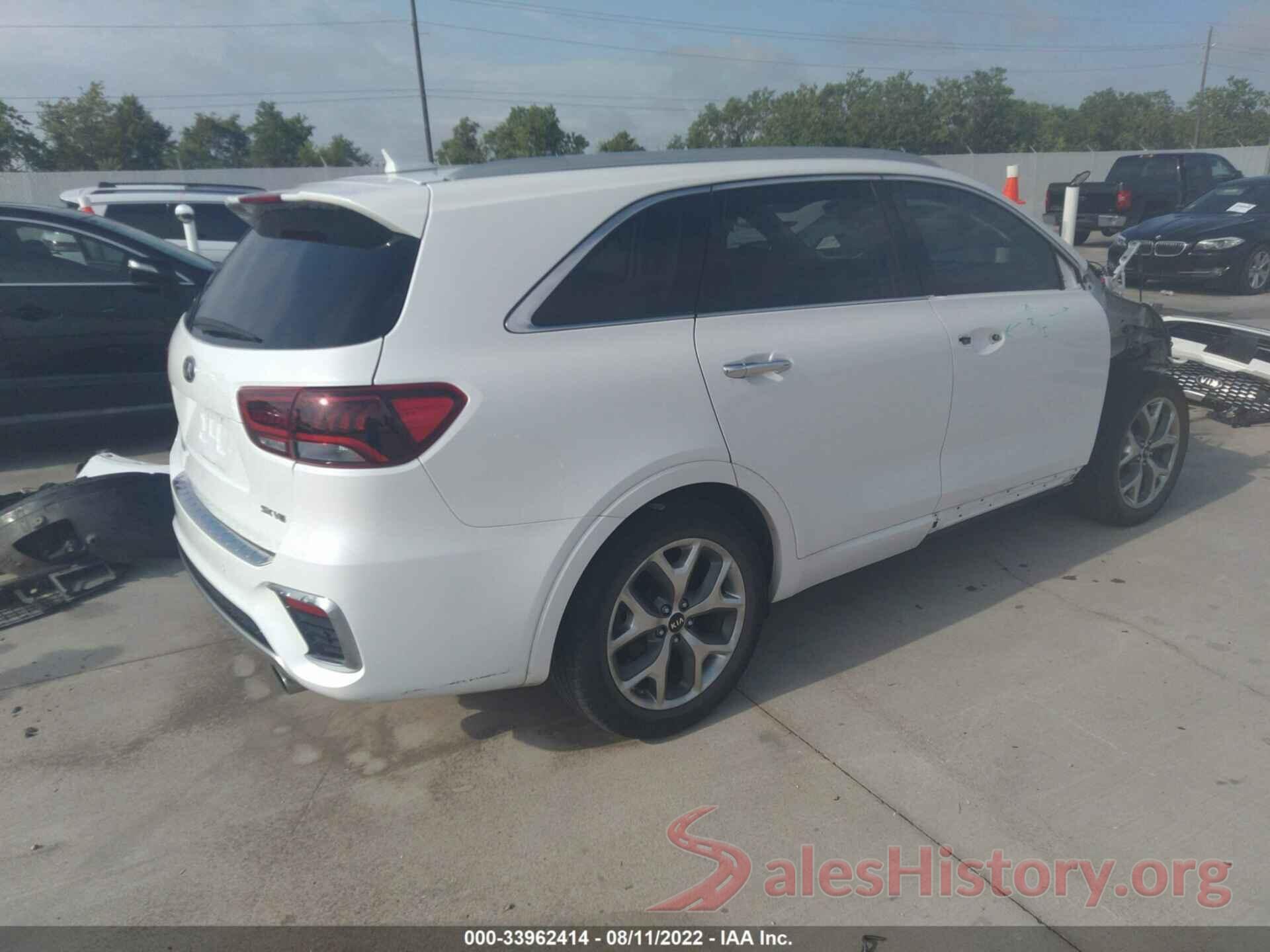 5XYPK4A52LG637416 2020 KIA SORENTO