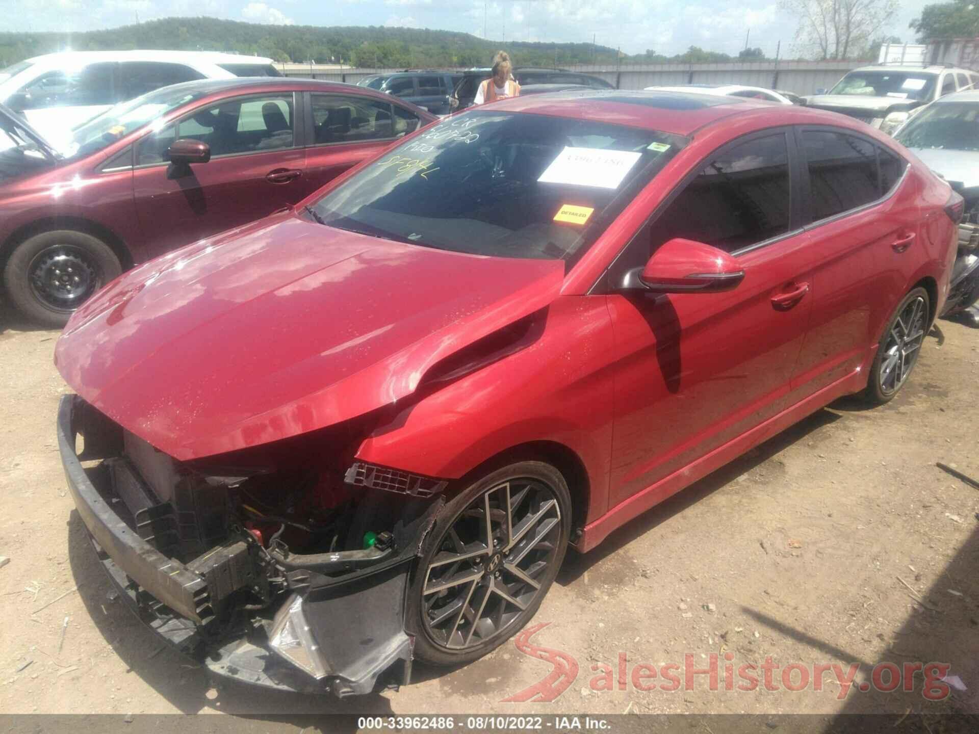 KMHD04LB9KU819327 2019 HYUNDAI ELANTRA