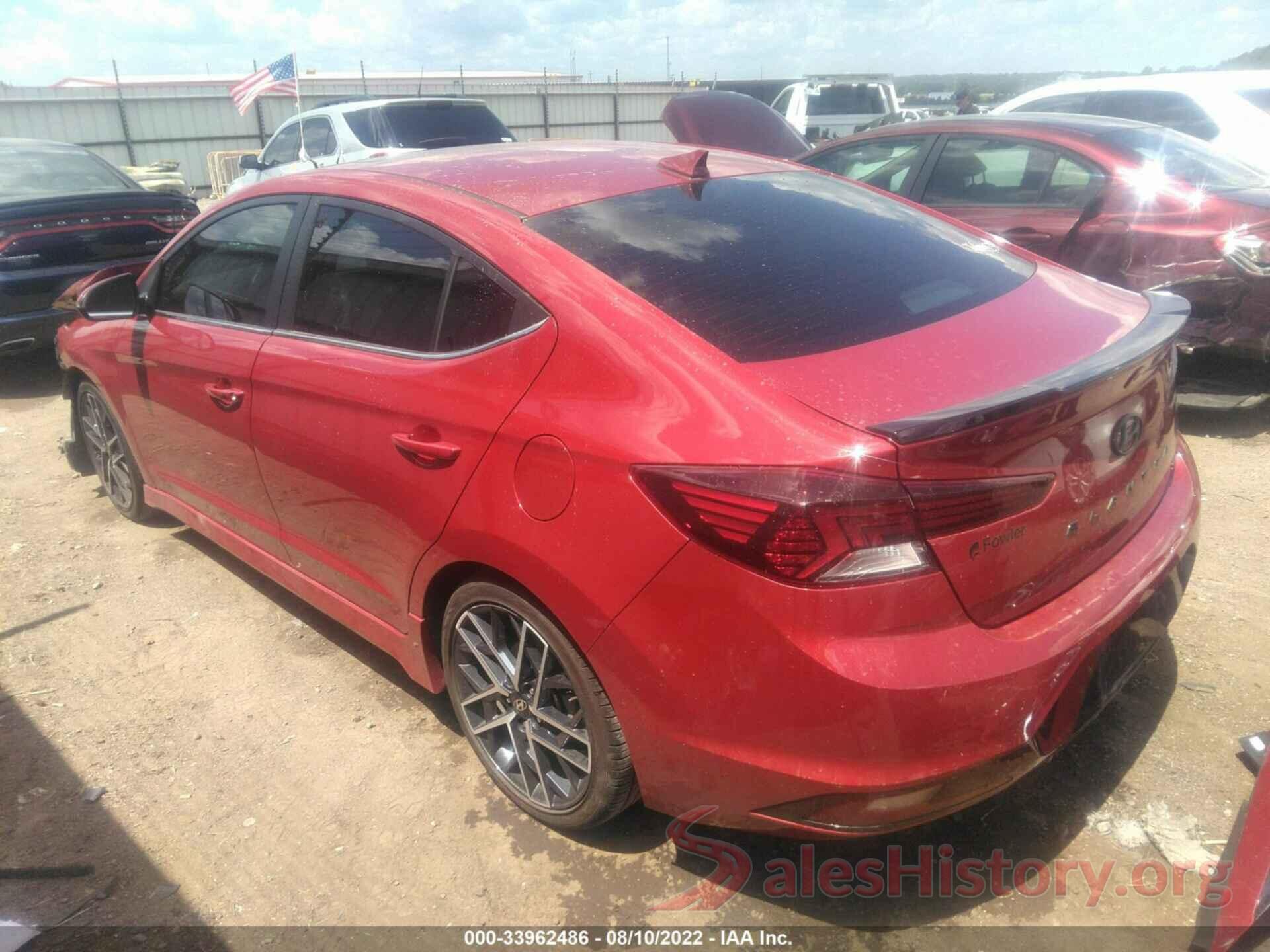 KMHD04LB9KU819327 2019 HYUNDAI ELANTRA