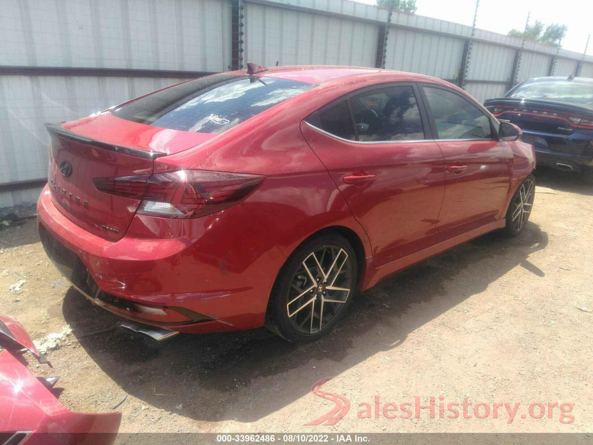 KMHD04LB9KU819327 2019 HYUNDAI ELANTRA