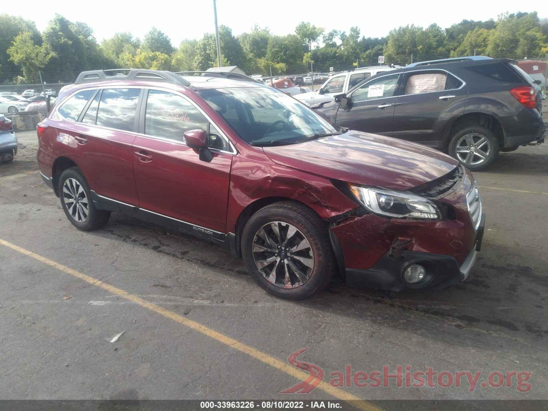 4S4BSANC0G3320516 2016 SUBARU OUTBACK