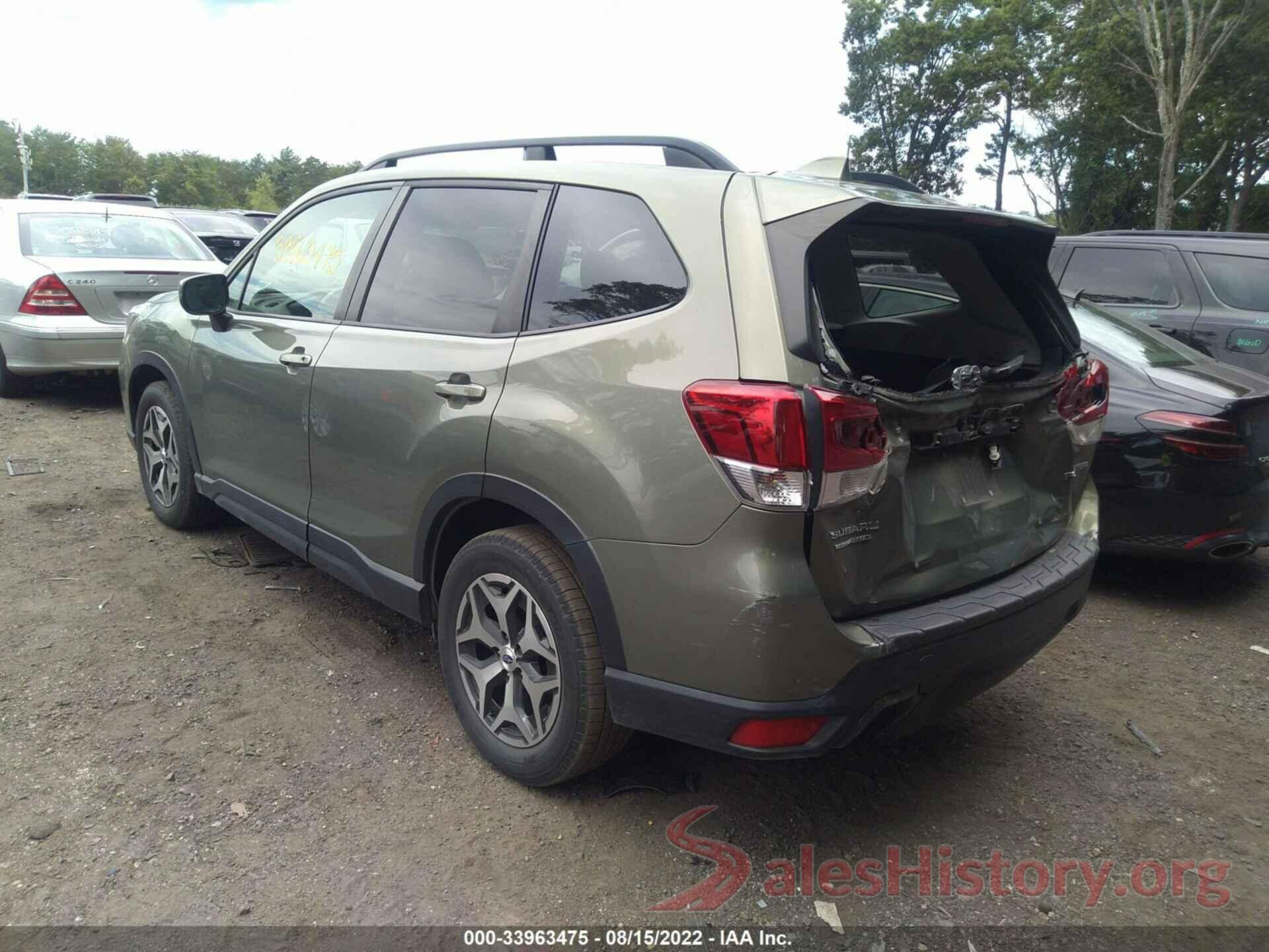 JF2SKAGCXKH425790 2019 SUBARU FORESTER