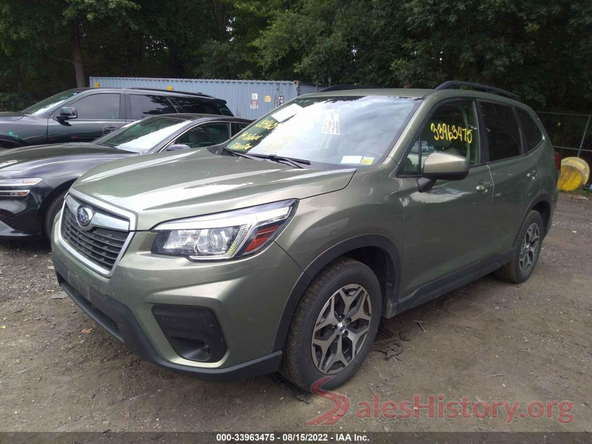 JF2SKAGCXKH425790 2019 SUBARU FORESTER