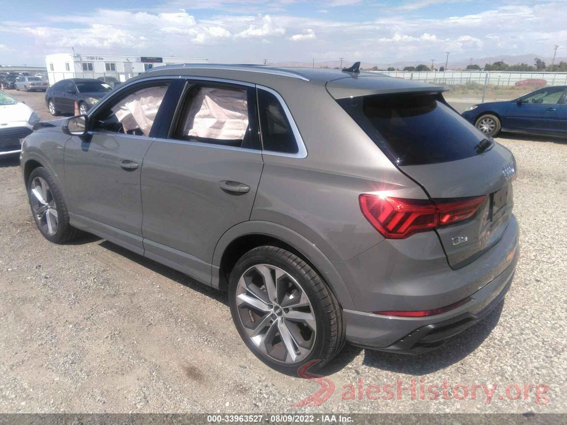 WA1FECF39L1030122 2020 AUDI Q3