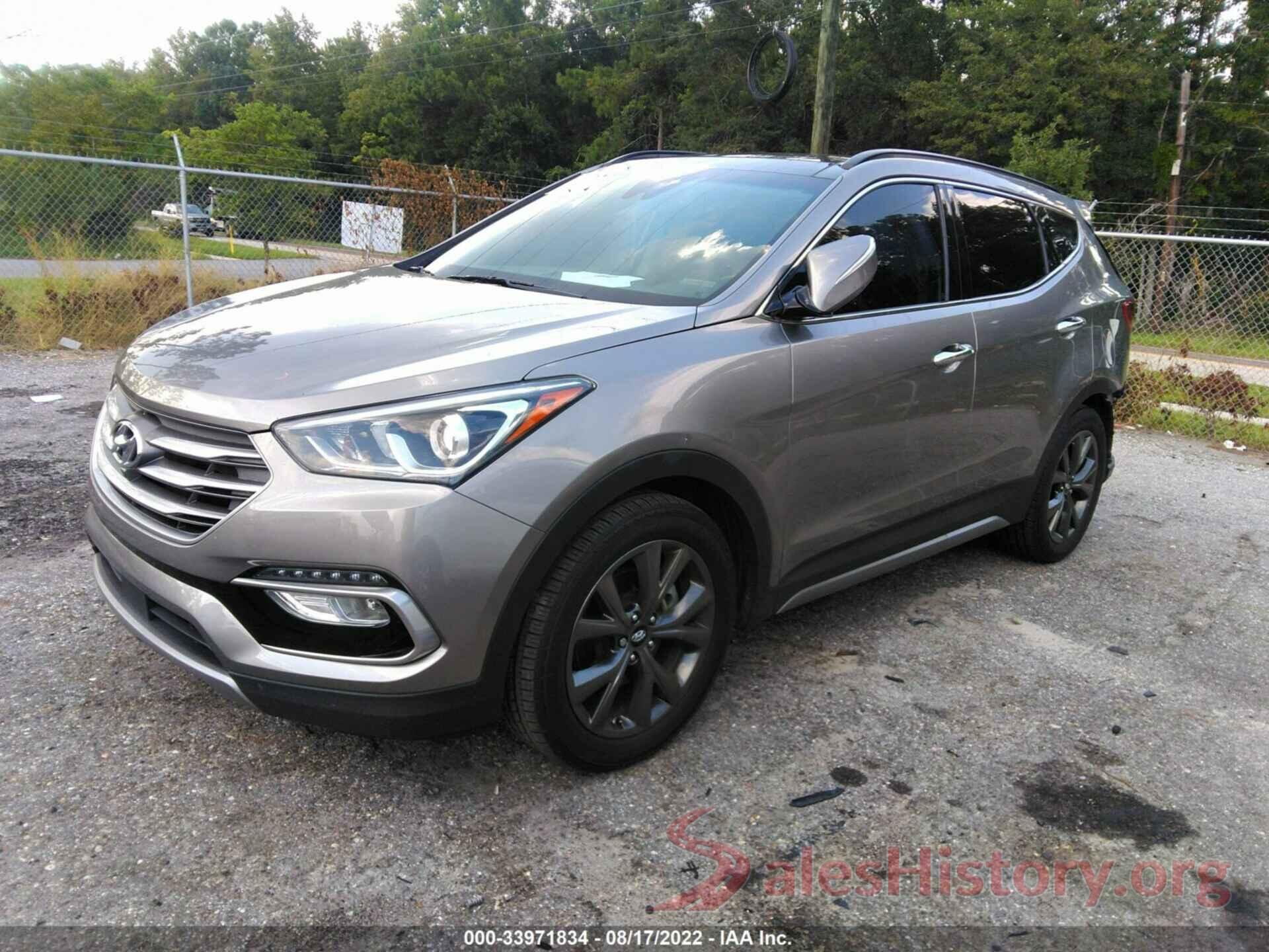 5XYZW4LAXHG482631 2017 HYUNDAI SANTA FE SPORT