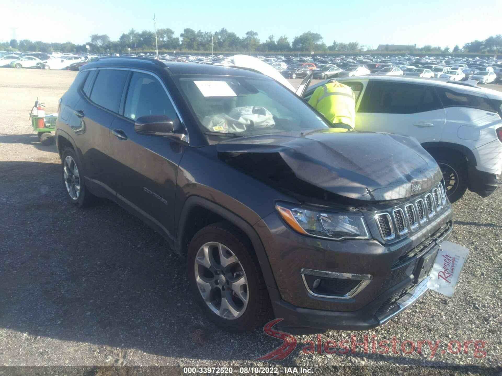 3C4NJDCBXKT617581 2019 JEEP COMPASS