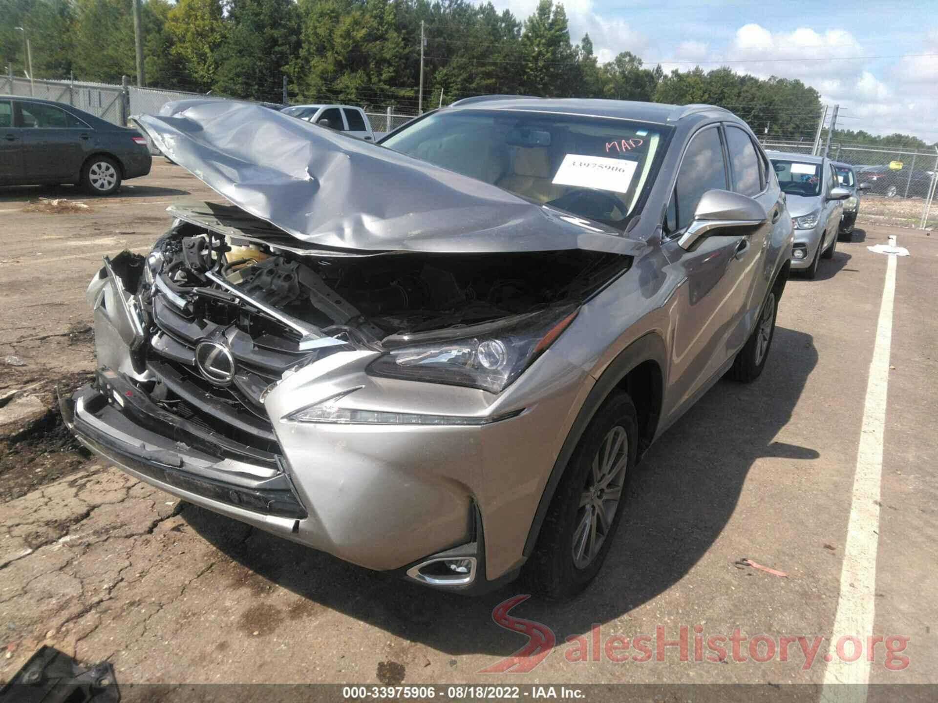 JTJYARBZ6H2074584 2017 LEXUS NX