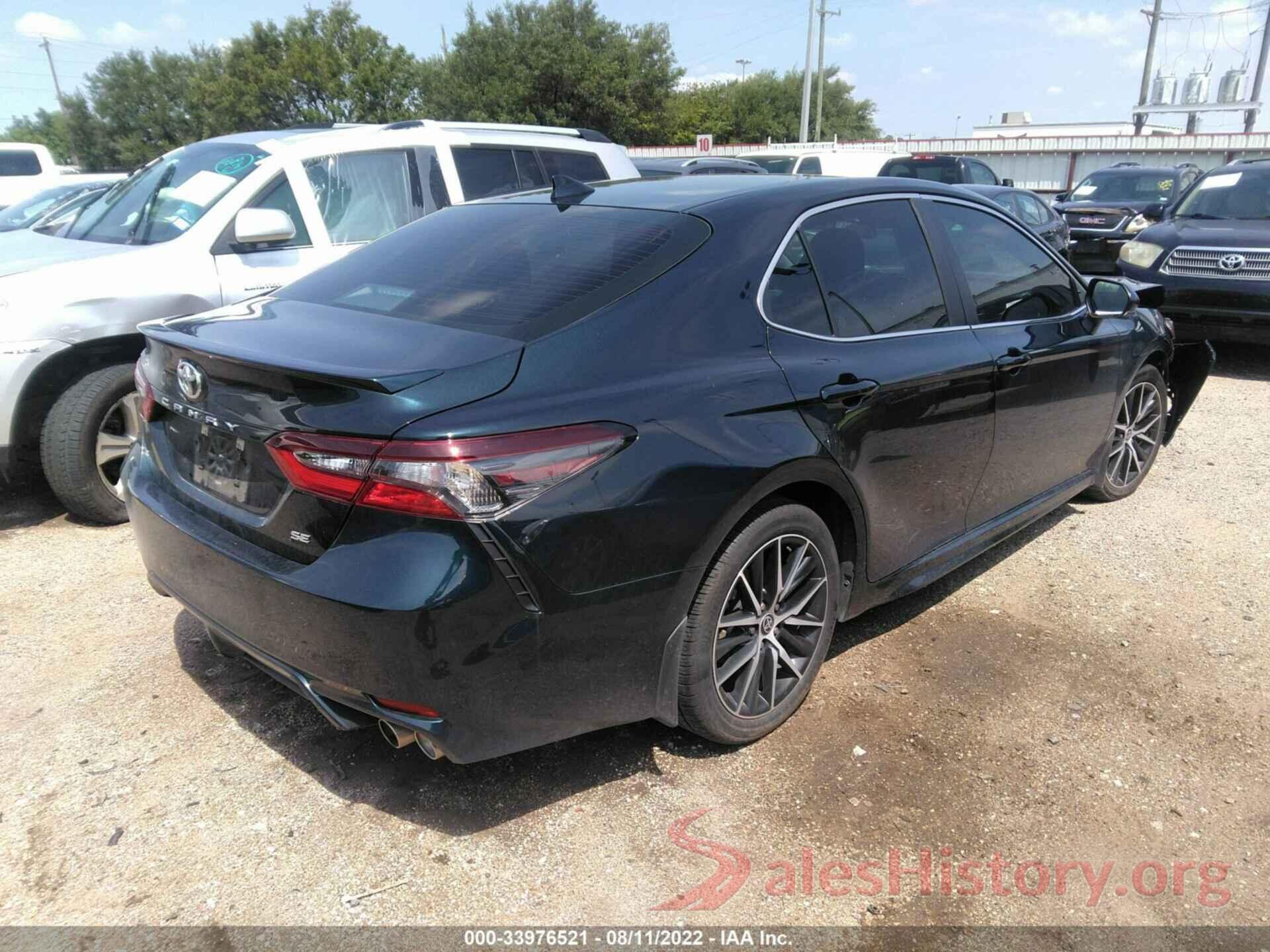 4T1G11AK8MU434209 2021 TOYOTA CAMRY