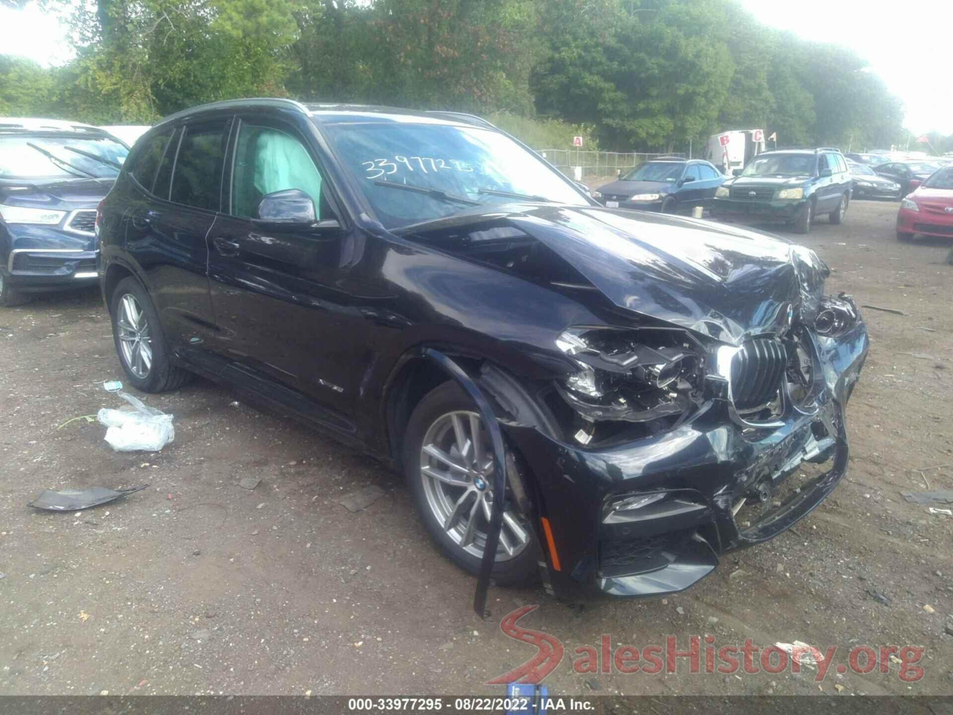 5UXTR9C52JLD58040 2018 BMW X3