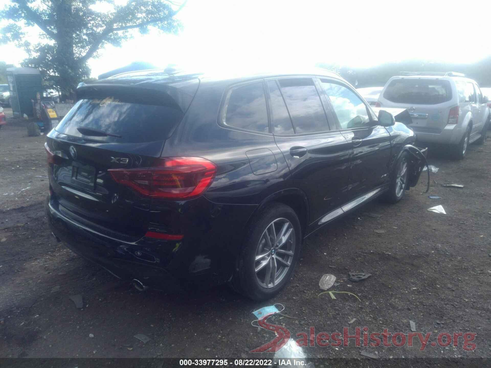 5UXTR9C52JLD58040 2018 BMW X3