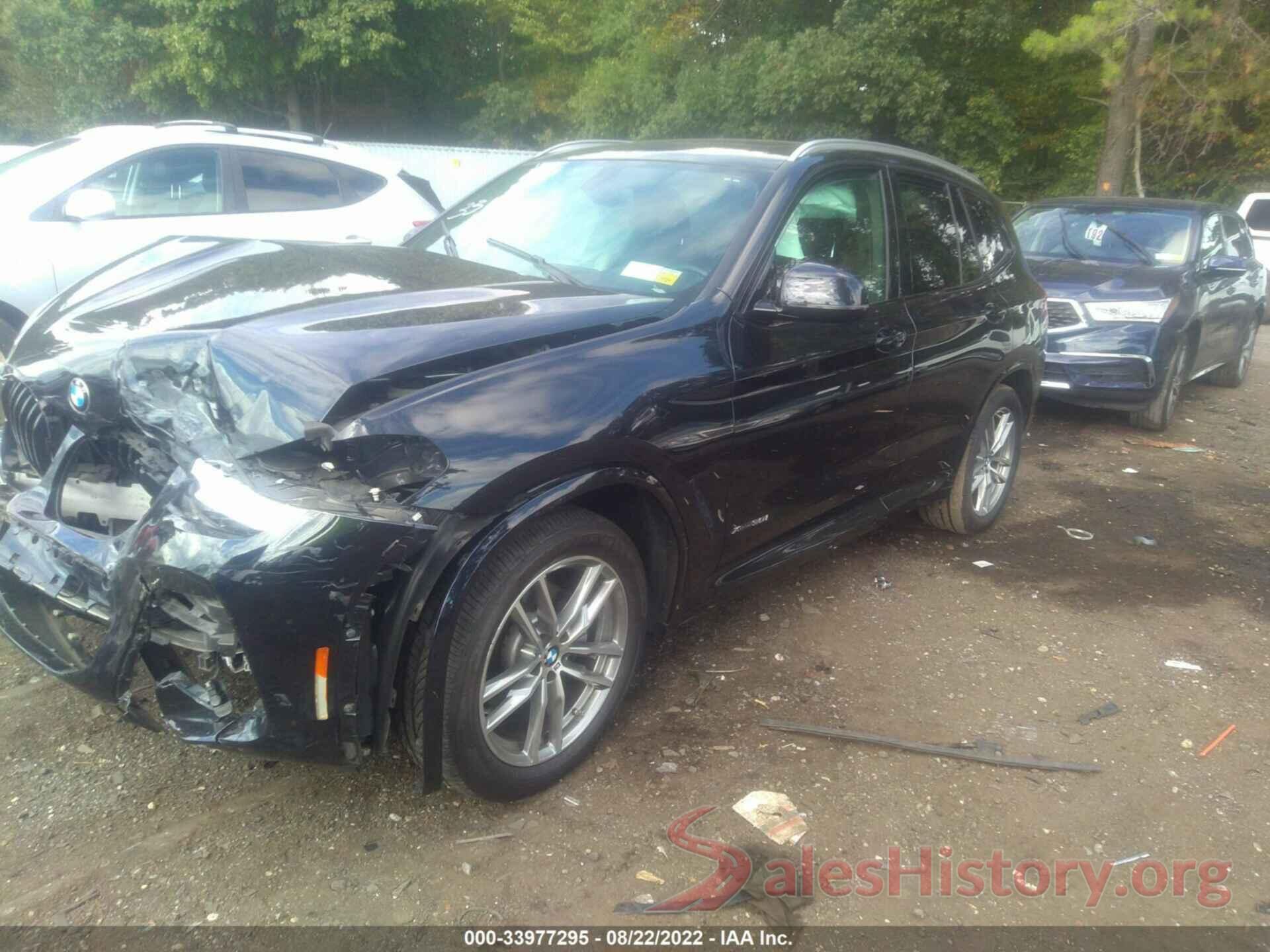 5UXTR9C52JLD58040 2018 BMW X3