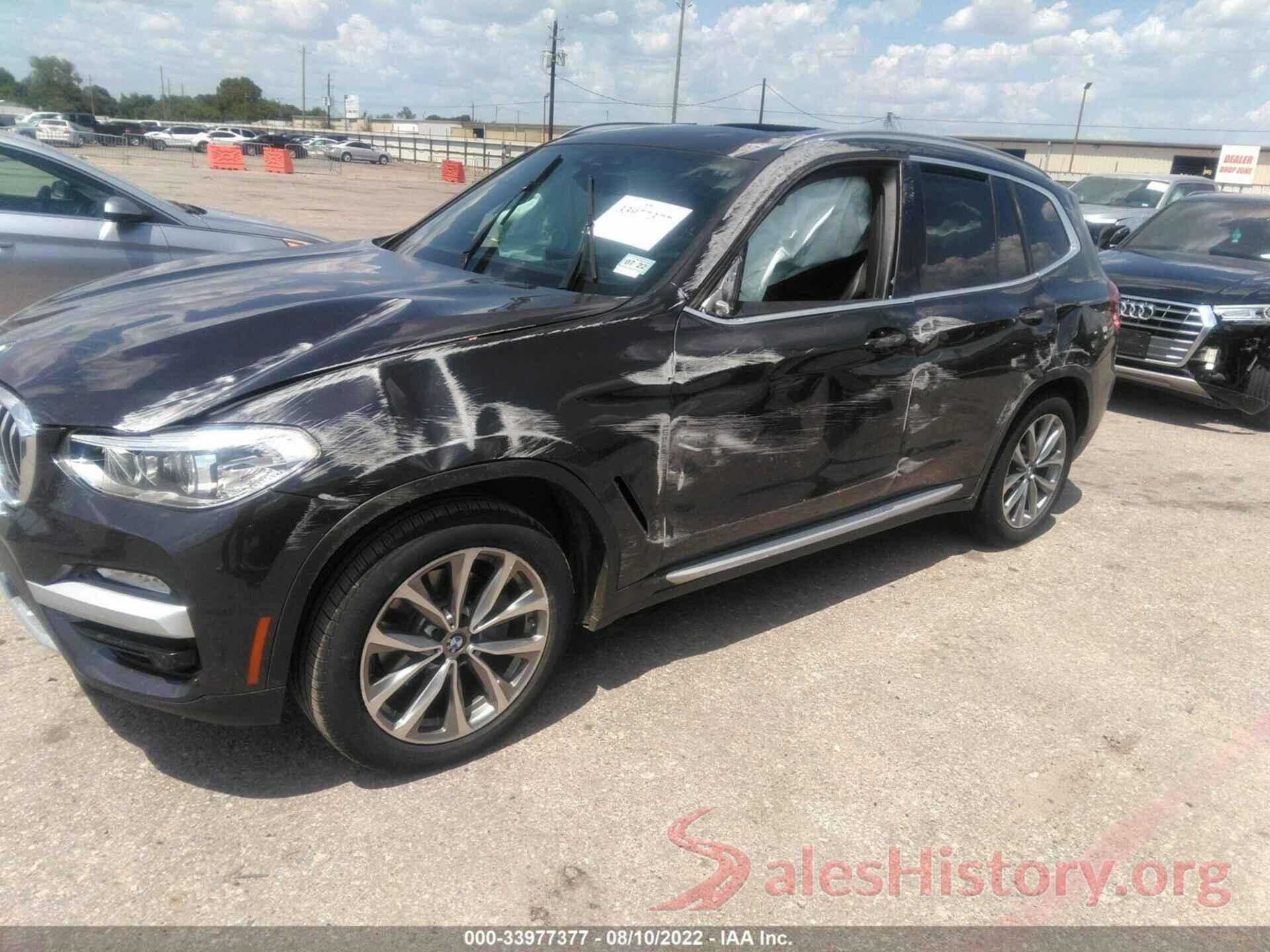 5UXTR7C51KLF26224 2019 BMW X3