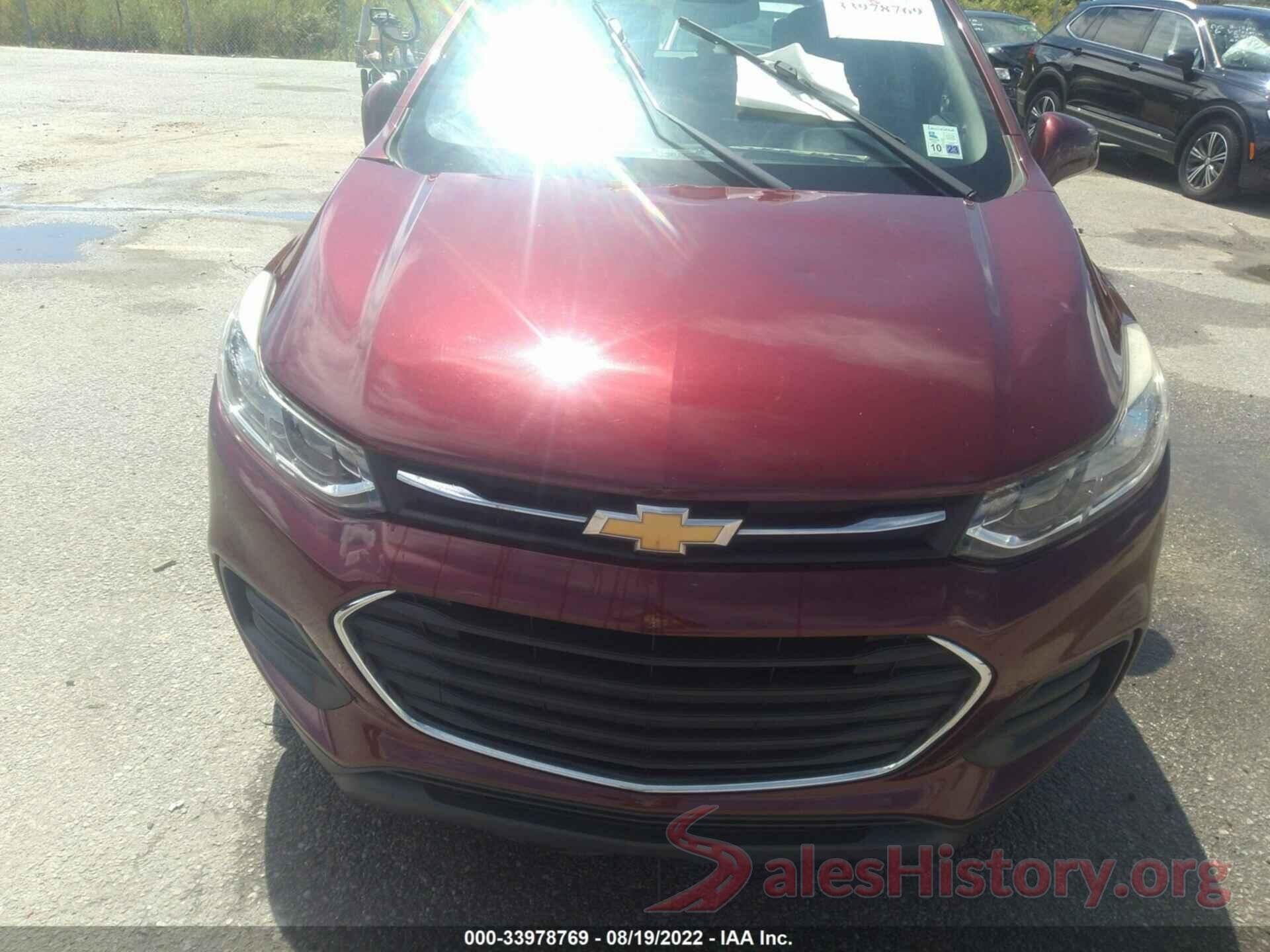 3GNCJKSB1HL159023 2017 CHEVROLET TRAX