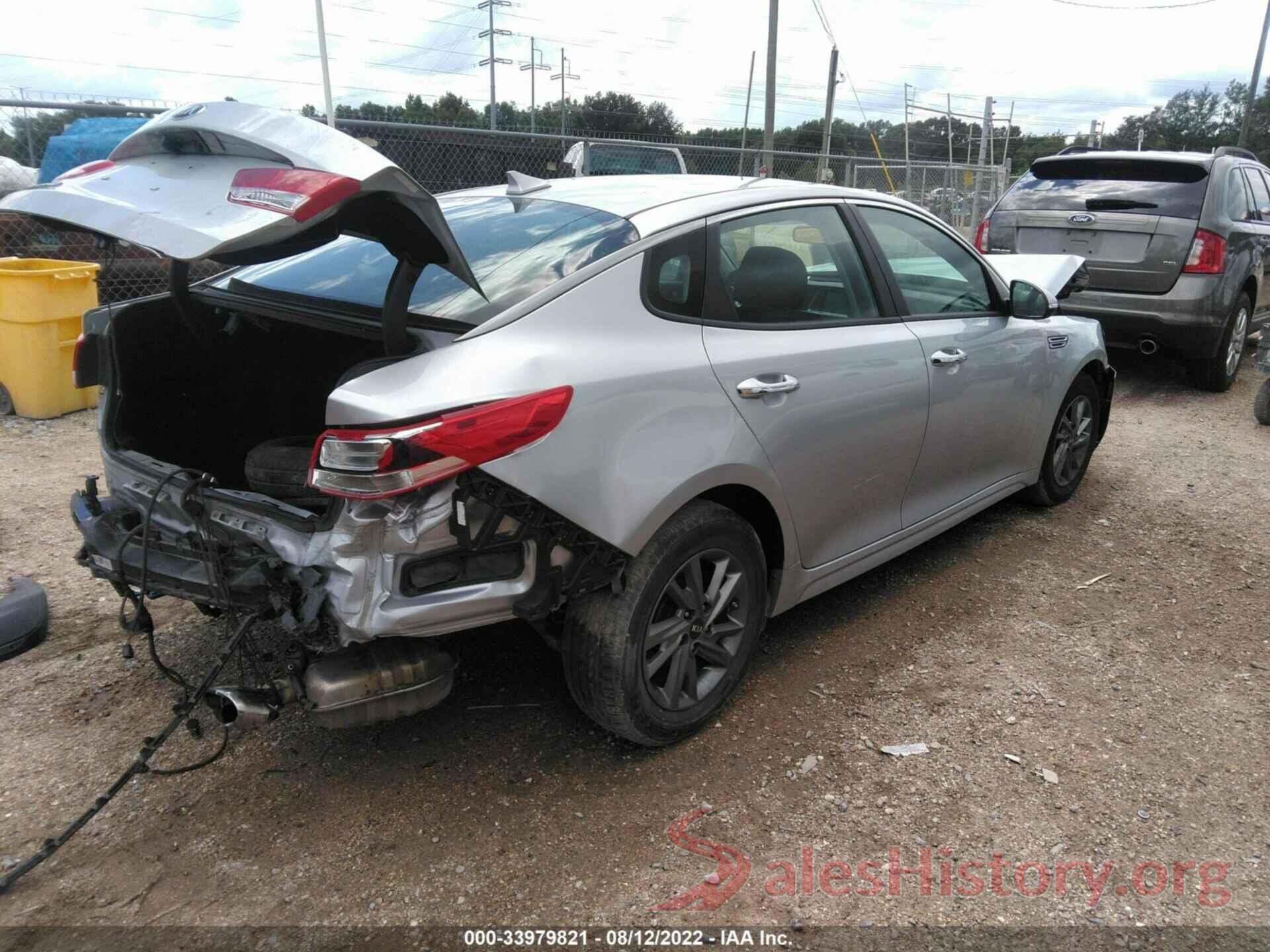 5XXGT4L39KG310054 2019 KIA OPTIMA