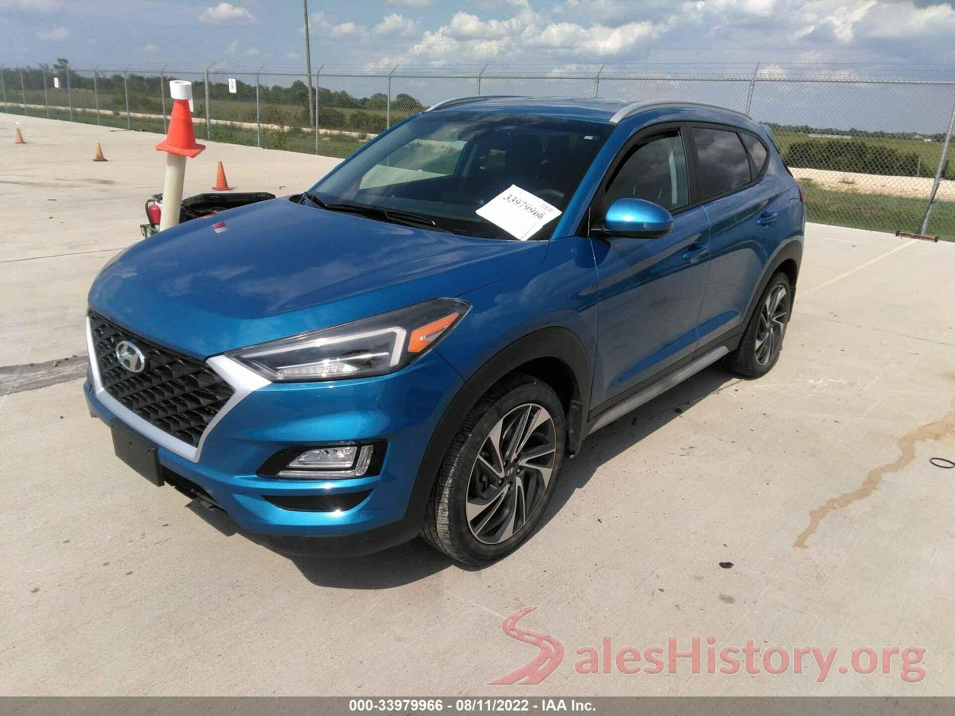 KM8J33AL3KU870256 2019 HYUNDAI TUCSON