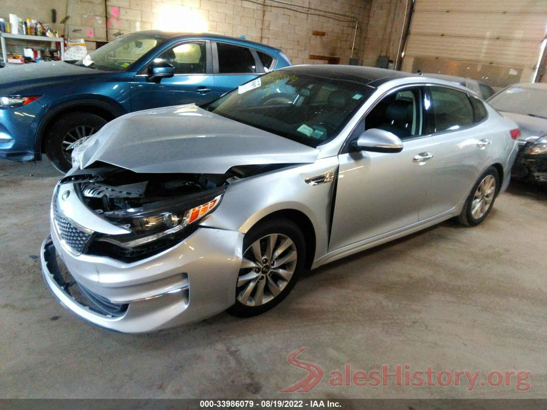 5XXGU4L30JG228273 2018 KIA OPTIMA