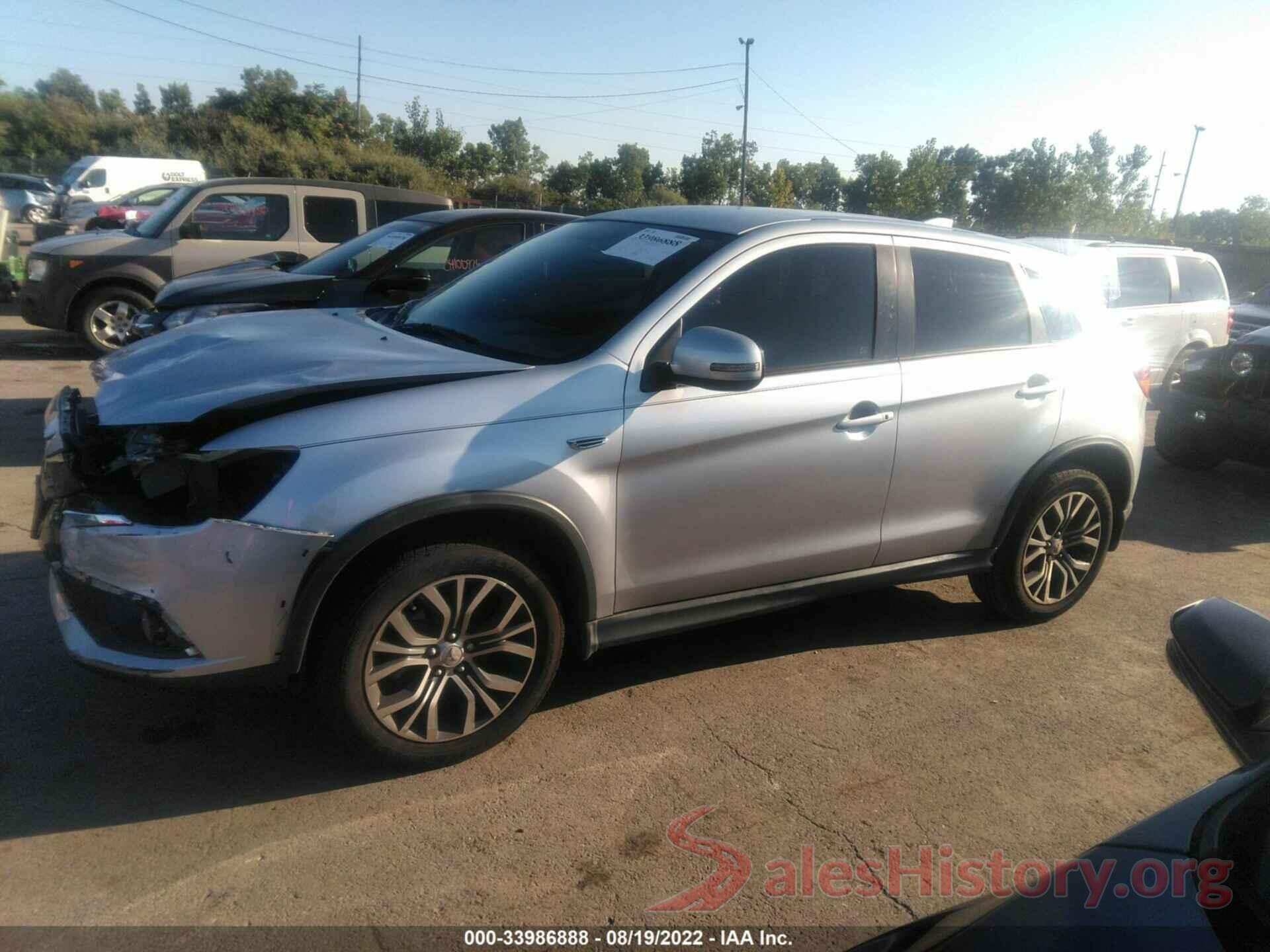 JA4AP3AU1HZ005552 2017 MITSUBISHI OUTLANDER SPORT