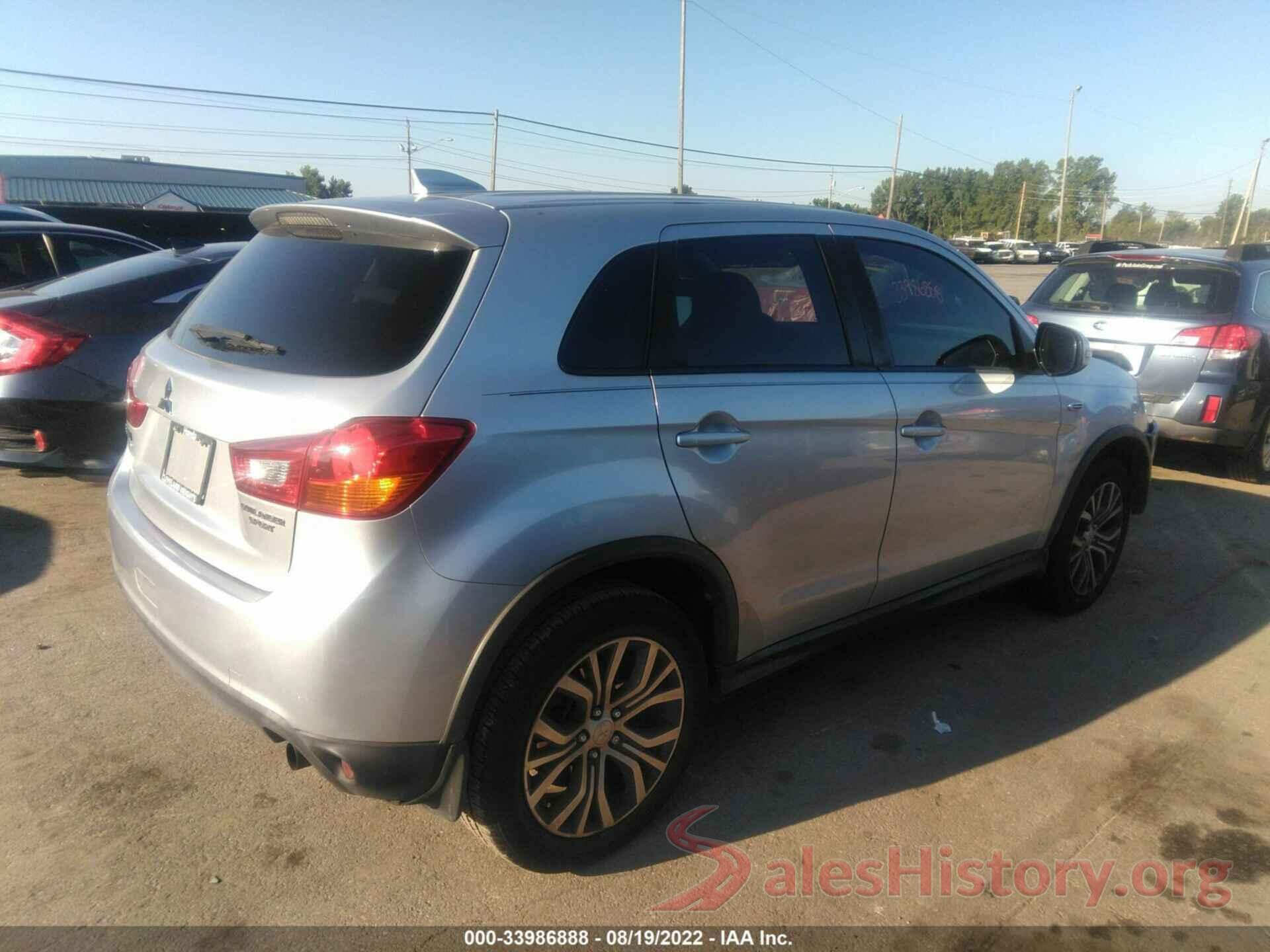 JA4AP3AU1HZ005552 2017 MITSUBISHI OUTLANDER SPORT