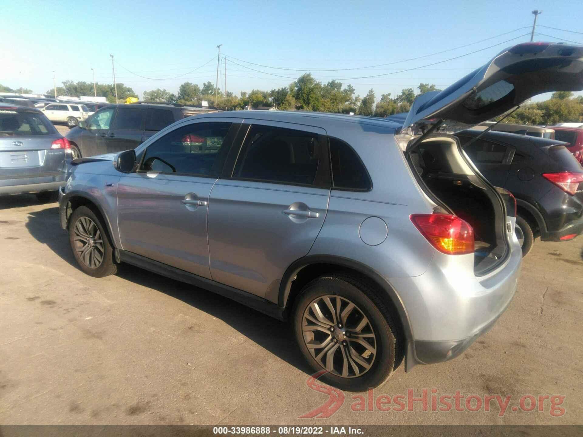 JA4AP3AU1HZ005552 2017 MITSUBISHI OUTLANDER SPORT