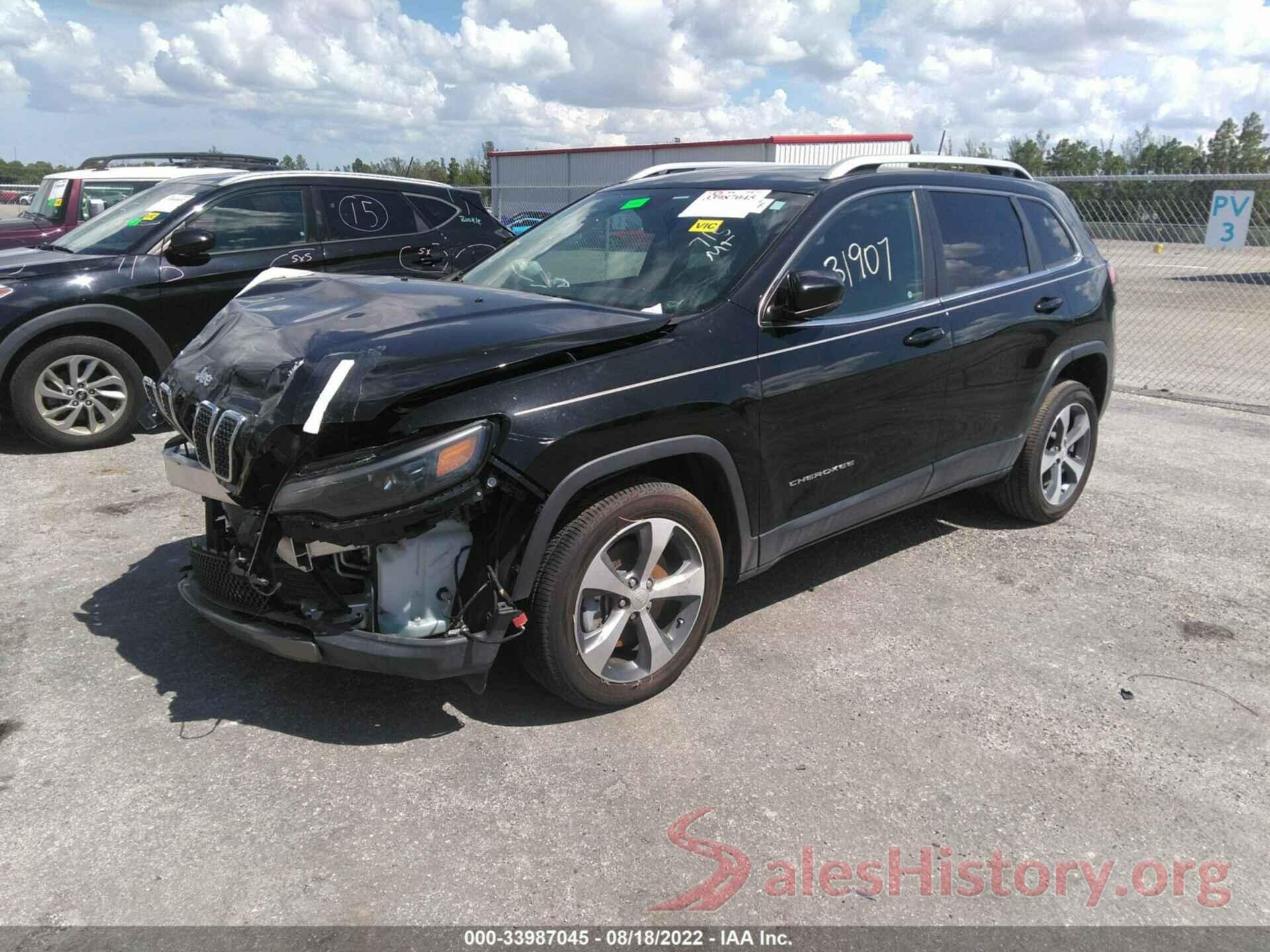 1C4PJLDX9KD143285 2019 JEEP CHEROKEE