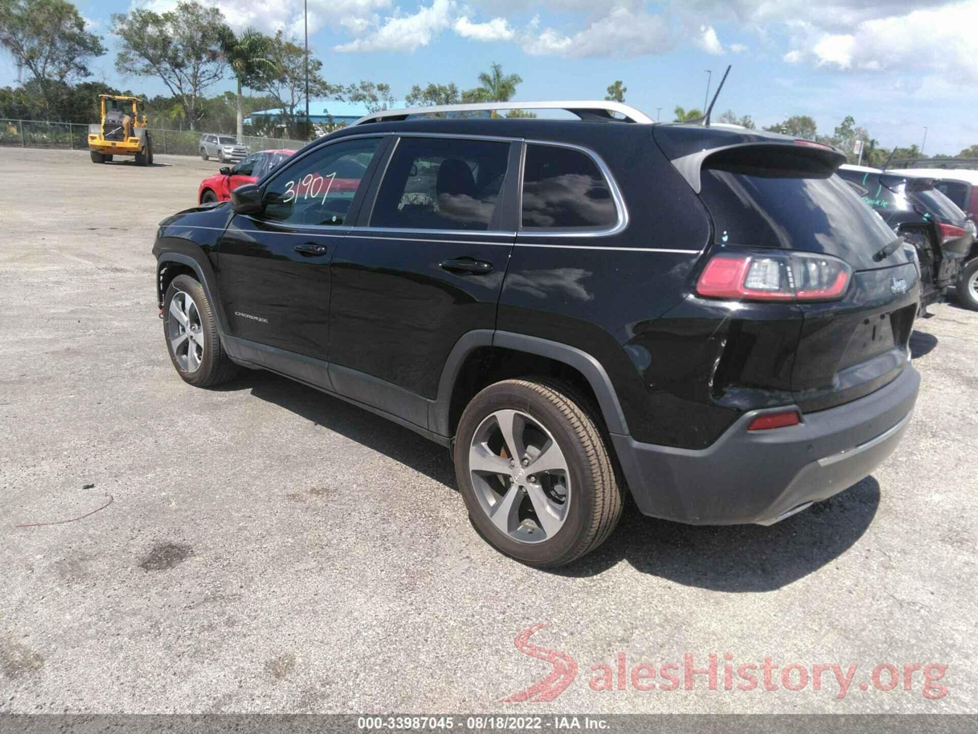 1C4PJLDX9KD143285 2019 JEEP CHEROKEE