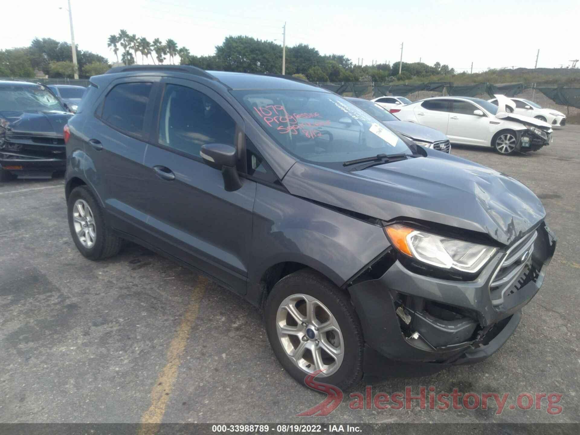 MAJ3S2GE1LC321784 2020 FORD ECOSPORT