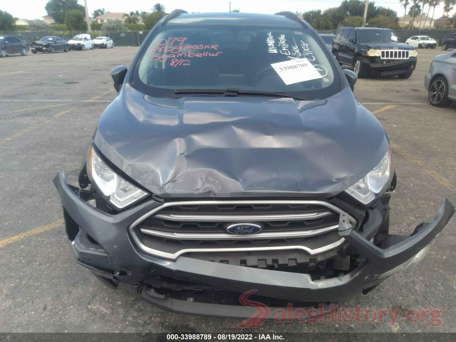 MAJ3S2GE1LC321784 2020 FORD ECOSPORT