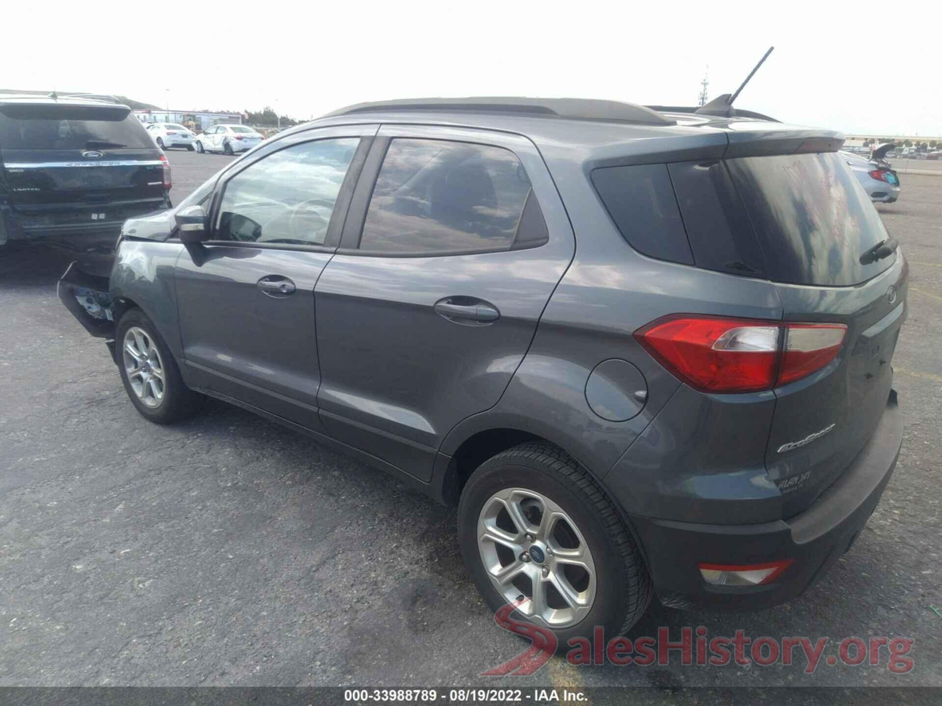 MAJ3S2GE1LC321784 2020 FORD ECOSPORT