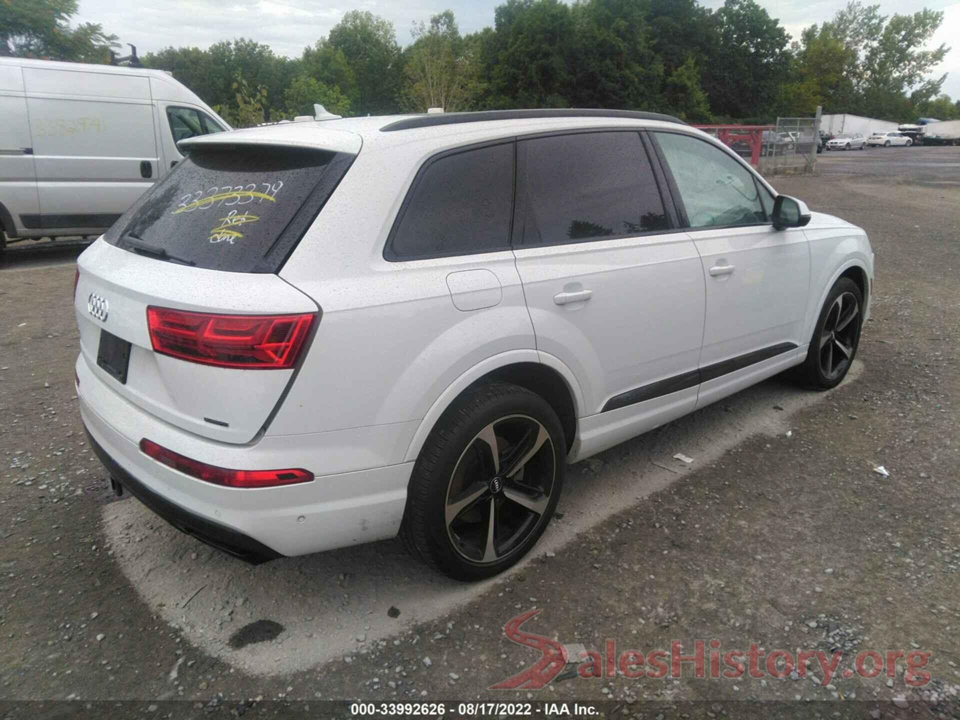 WA1VAAF70KD032059 2019 AUDI Q7