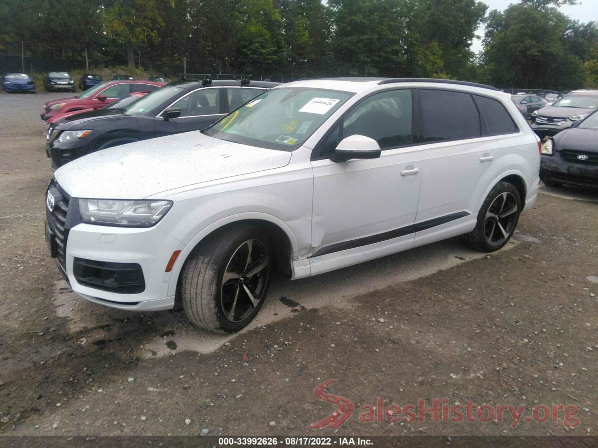 WA1VAAF70KD032059 2019 AUDI Q7