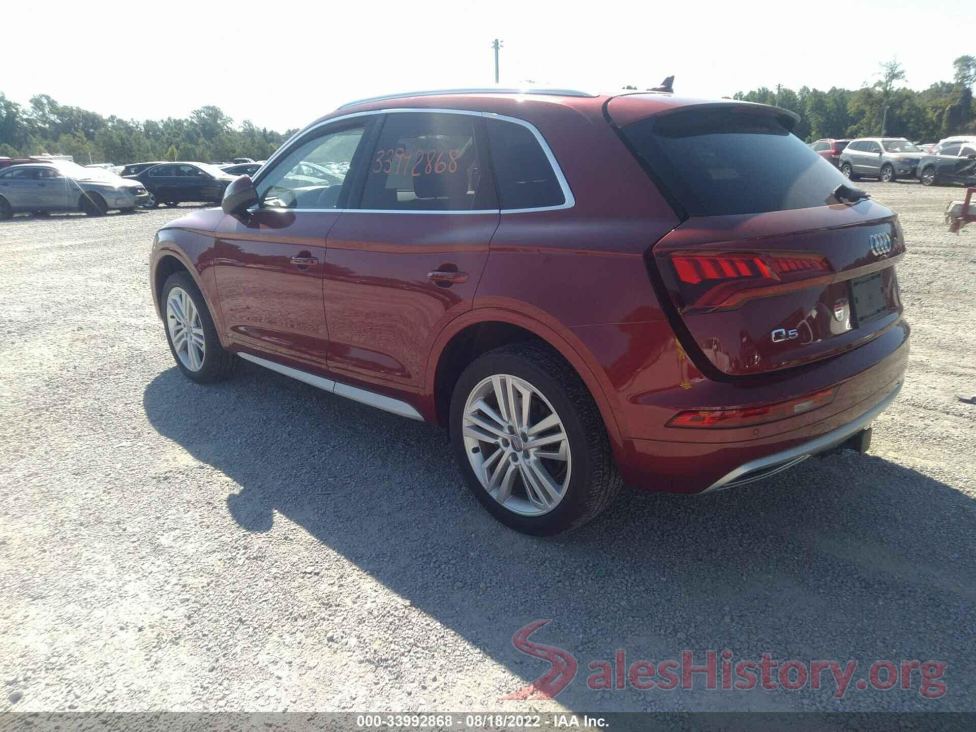 WA1CNAFY7J2088062 2018 AUDI Q5