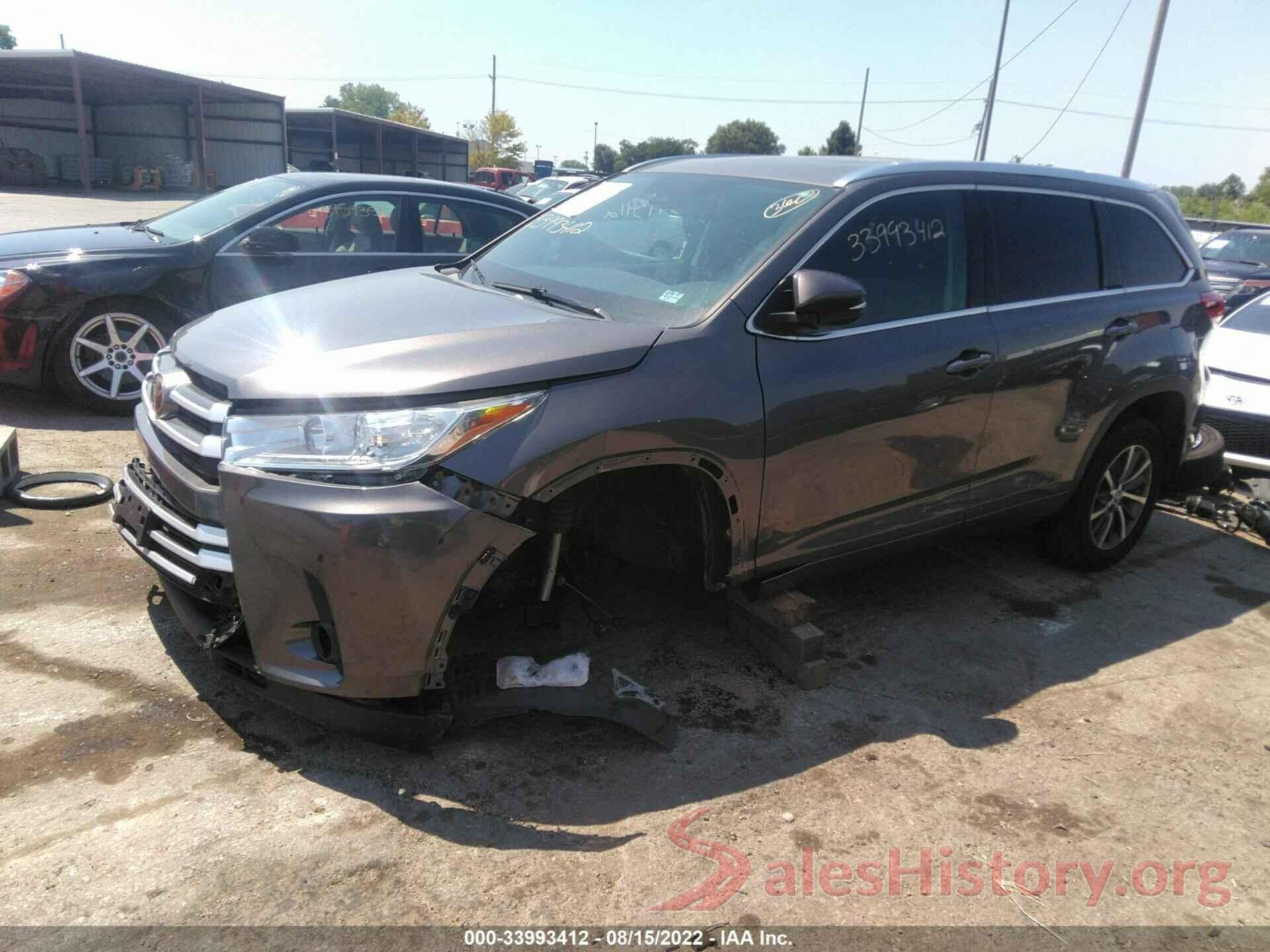 5TDJZRFH7HS362931 2017 TOYOTA HIGHLANDER