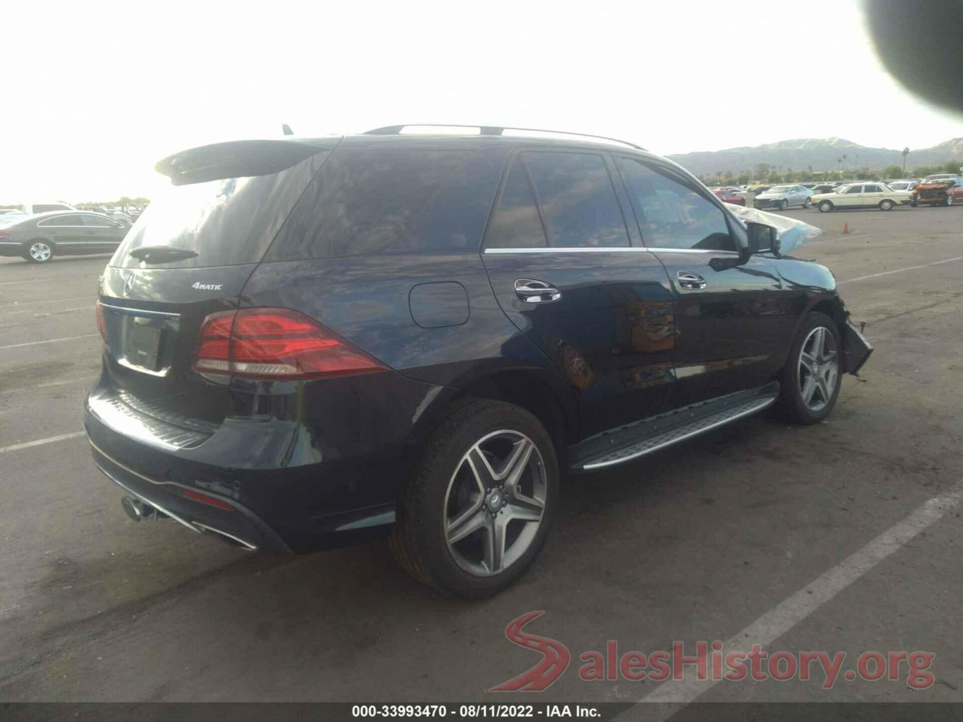 4JGDA5GB9HA880037 2017 MERCEDES-BENZ GLE