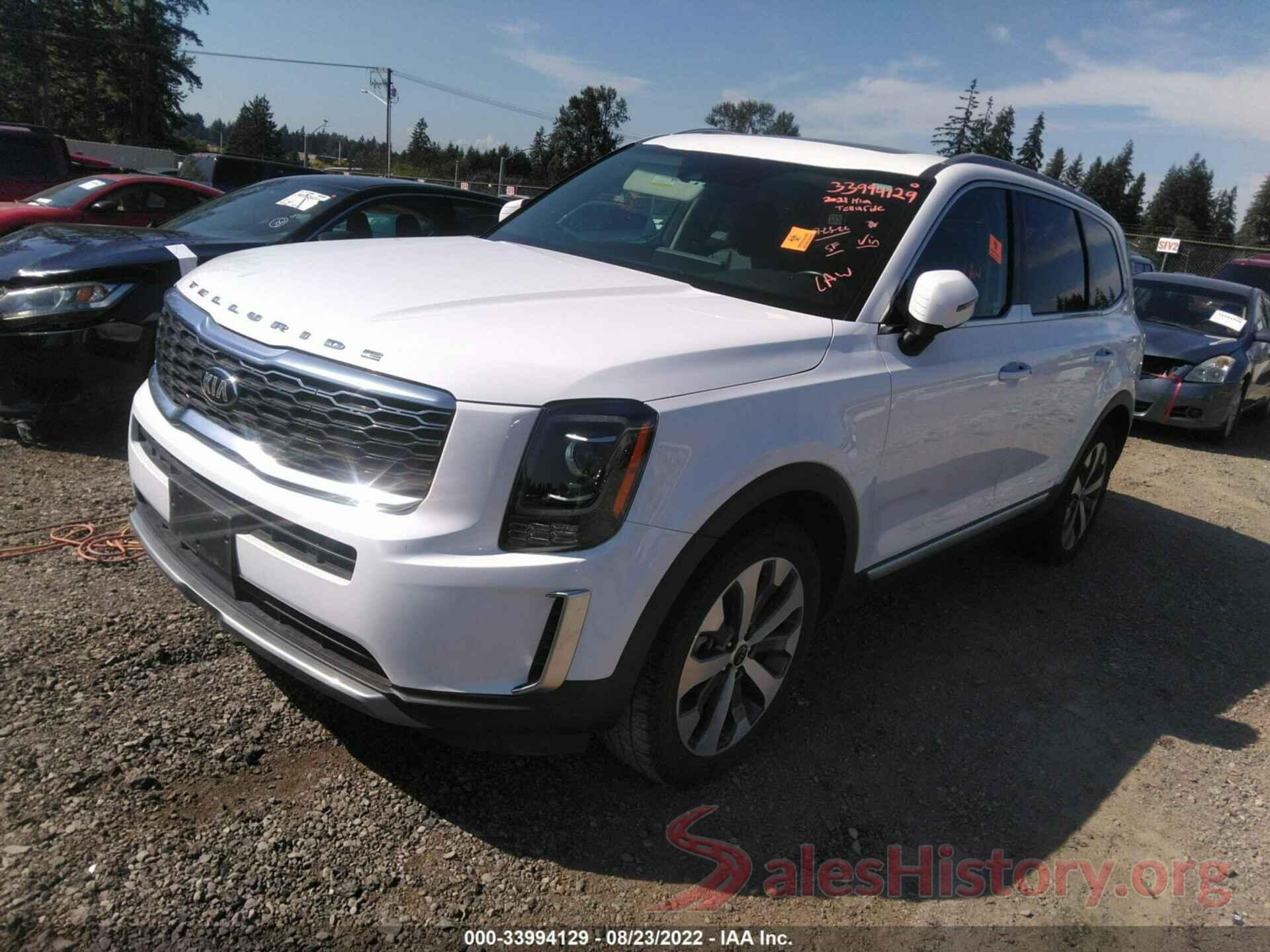 5XYP6DHC1MG141307 2021 KIA TELLURIDE