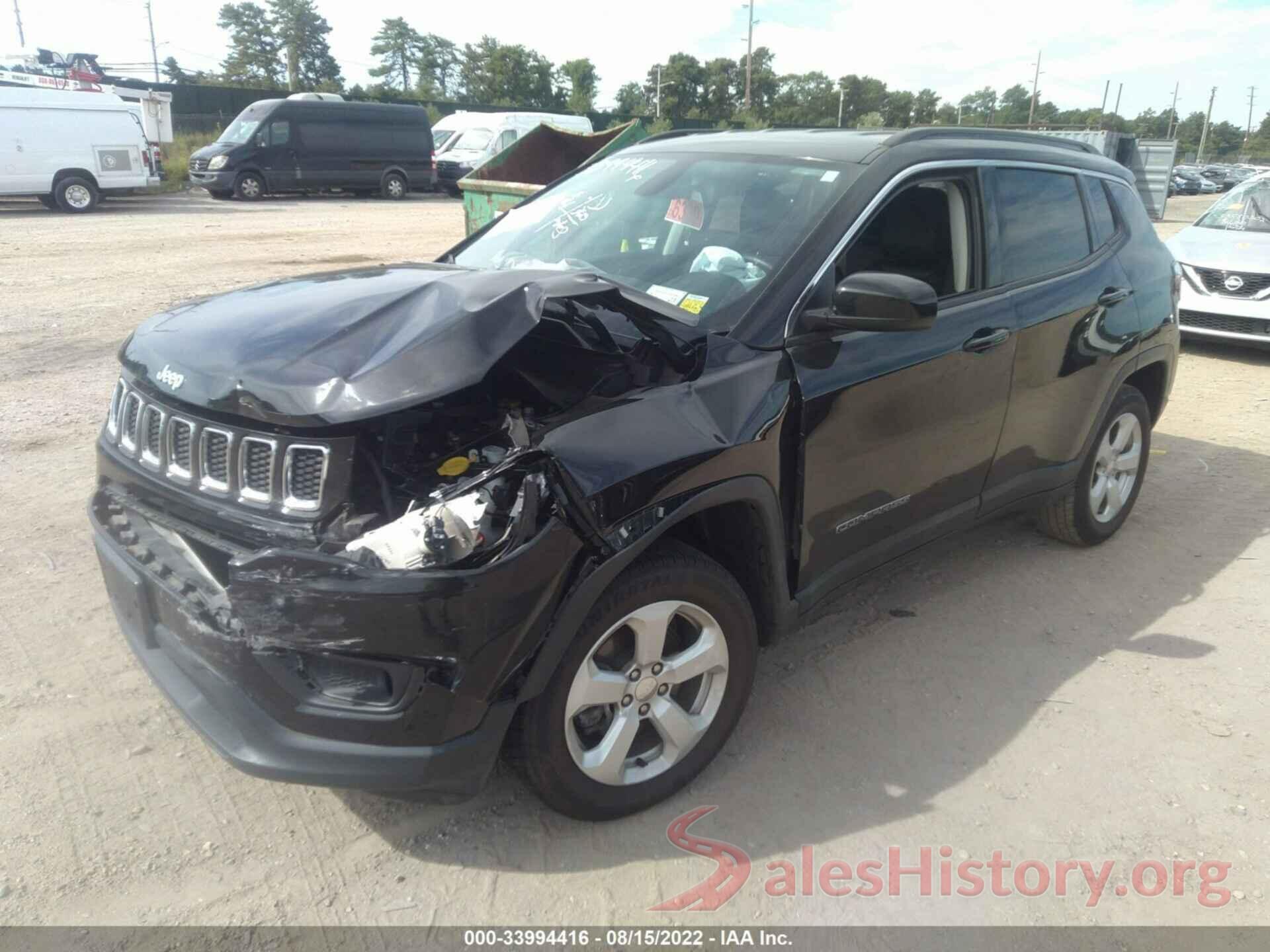 3C4NJDBB8JT480365 2018 JEEP COMPASS