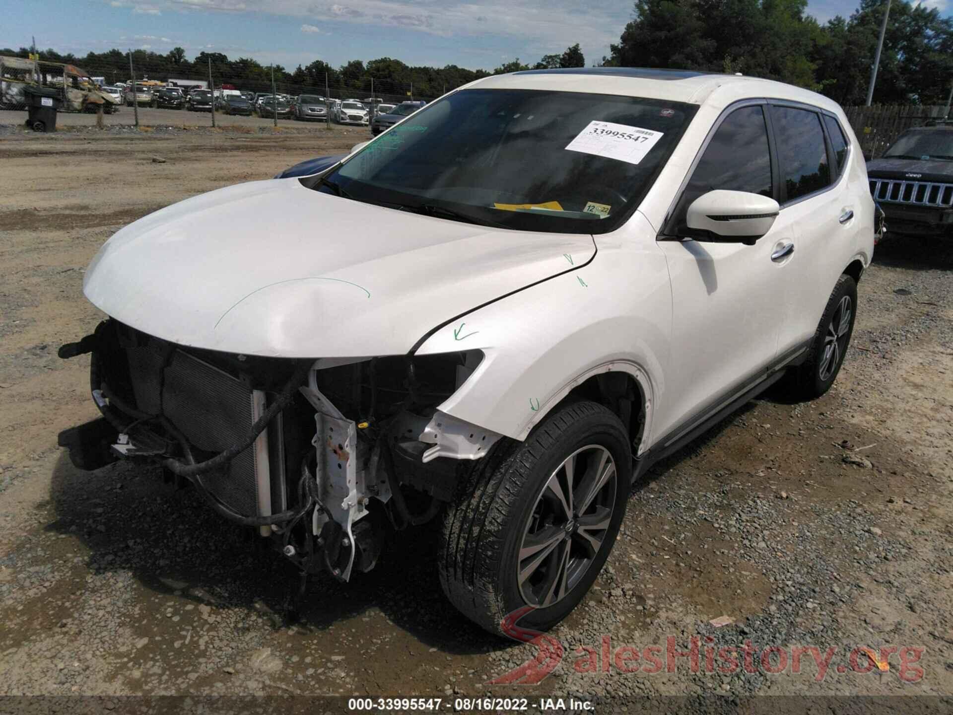 5N1AT2MV4HC830662 2017 NISSAN ROGUE