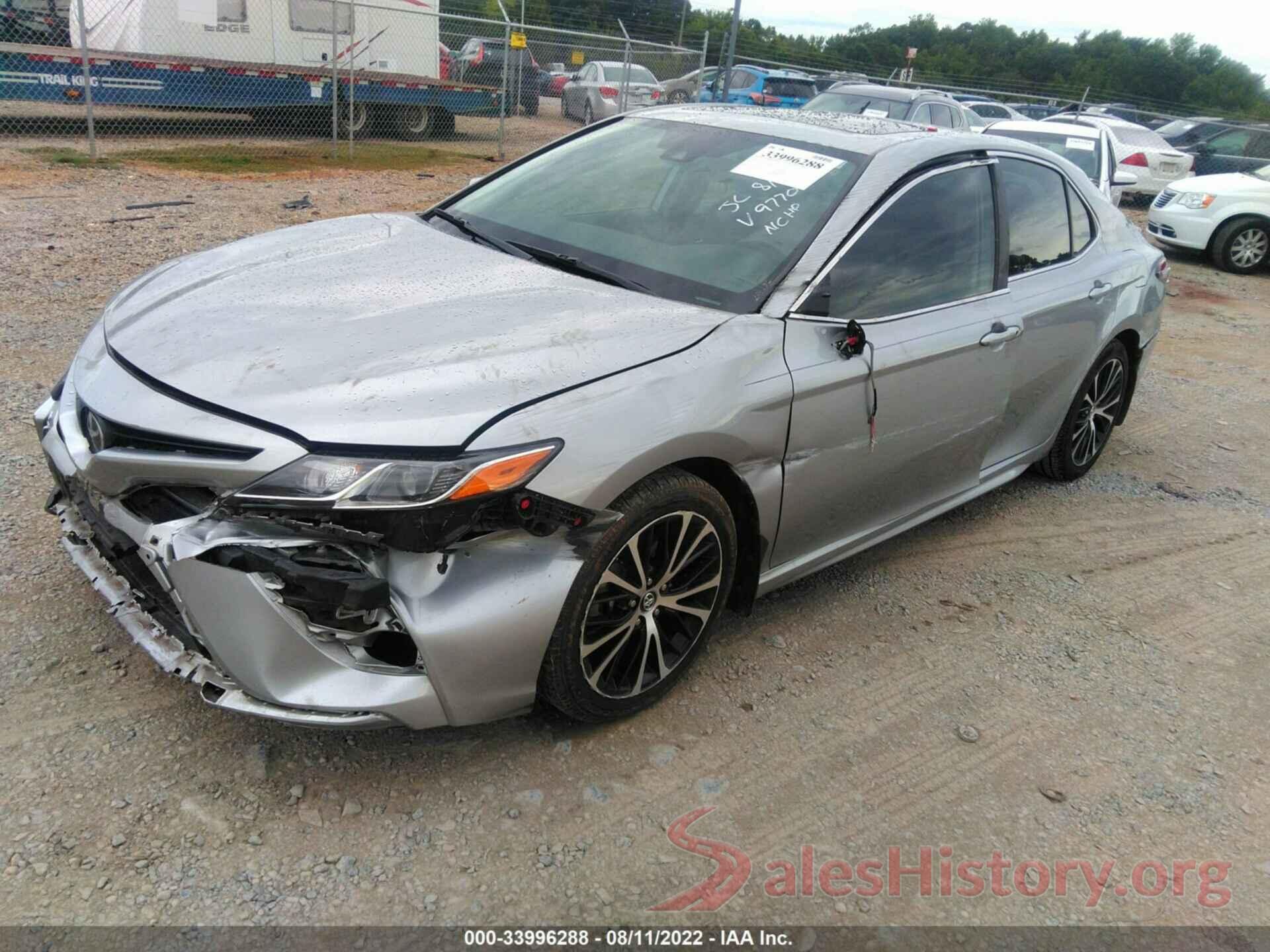 4T1B11HK8KU709770 2019 TOYOTA CAMRY