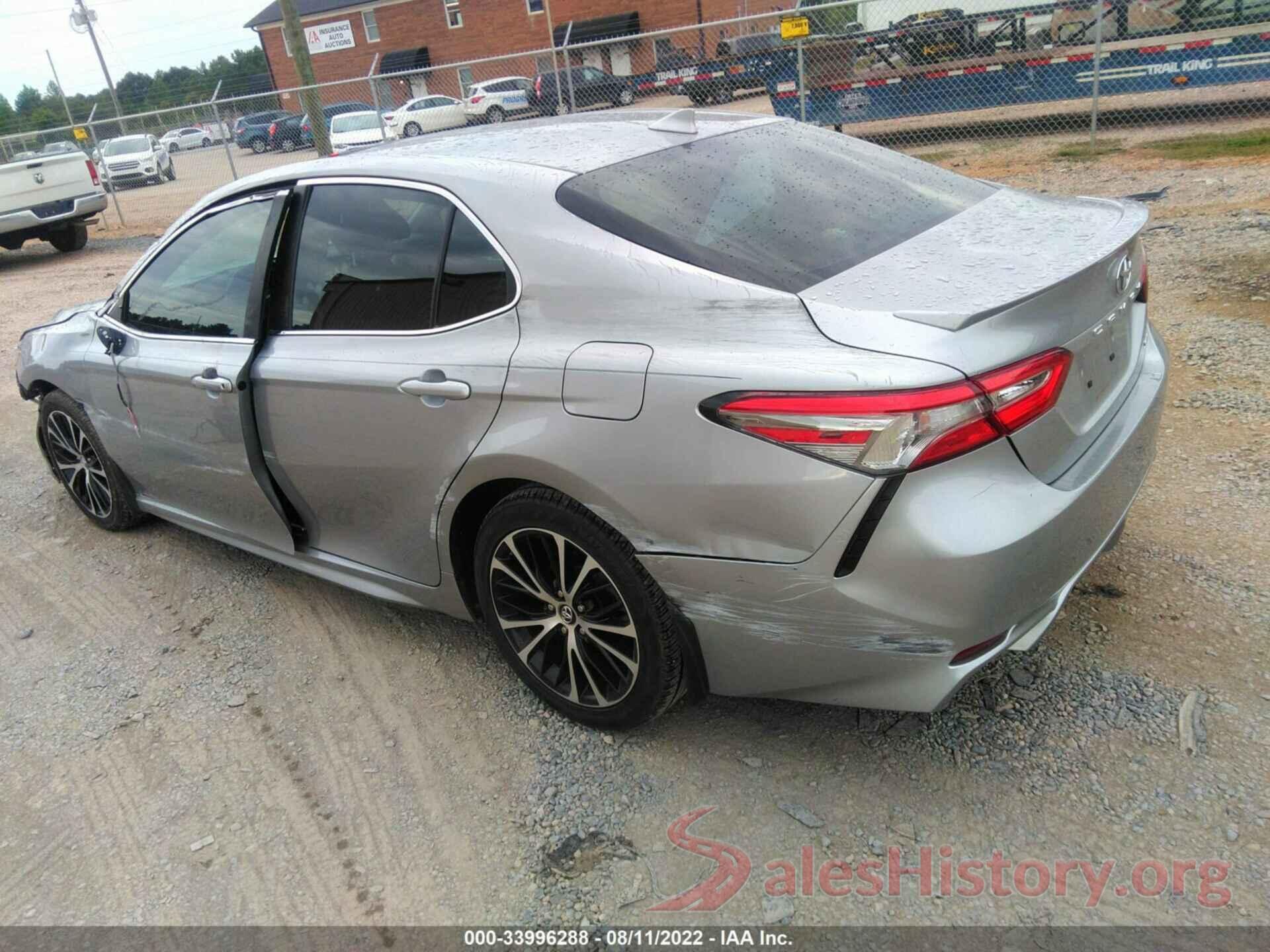 4T1B11HK8KU709770 2019 TOYOTA CAMRY