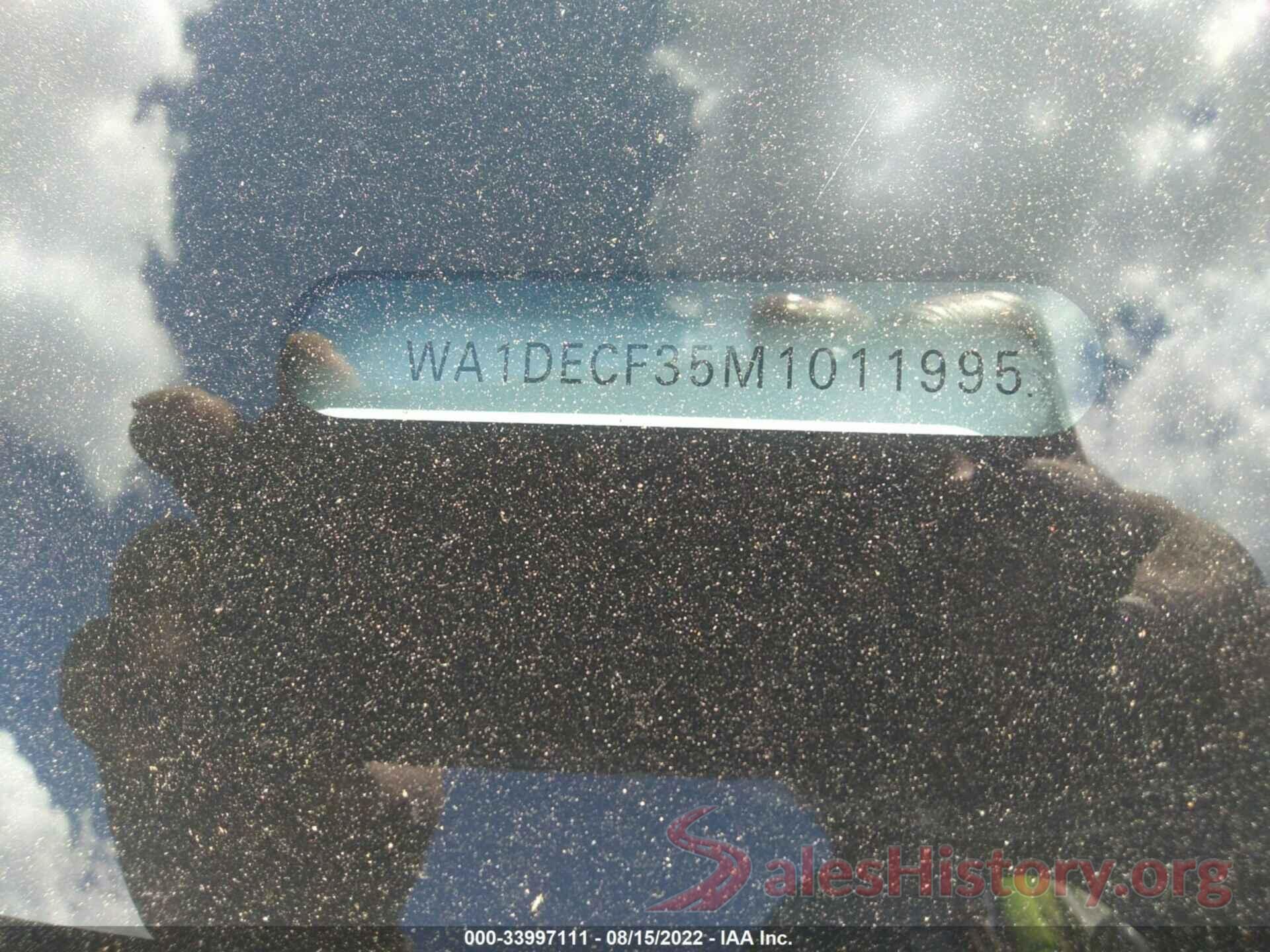 WA1DECF35M1011995 2021 AUDI Q3