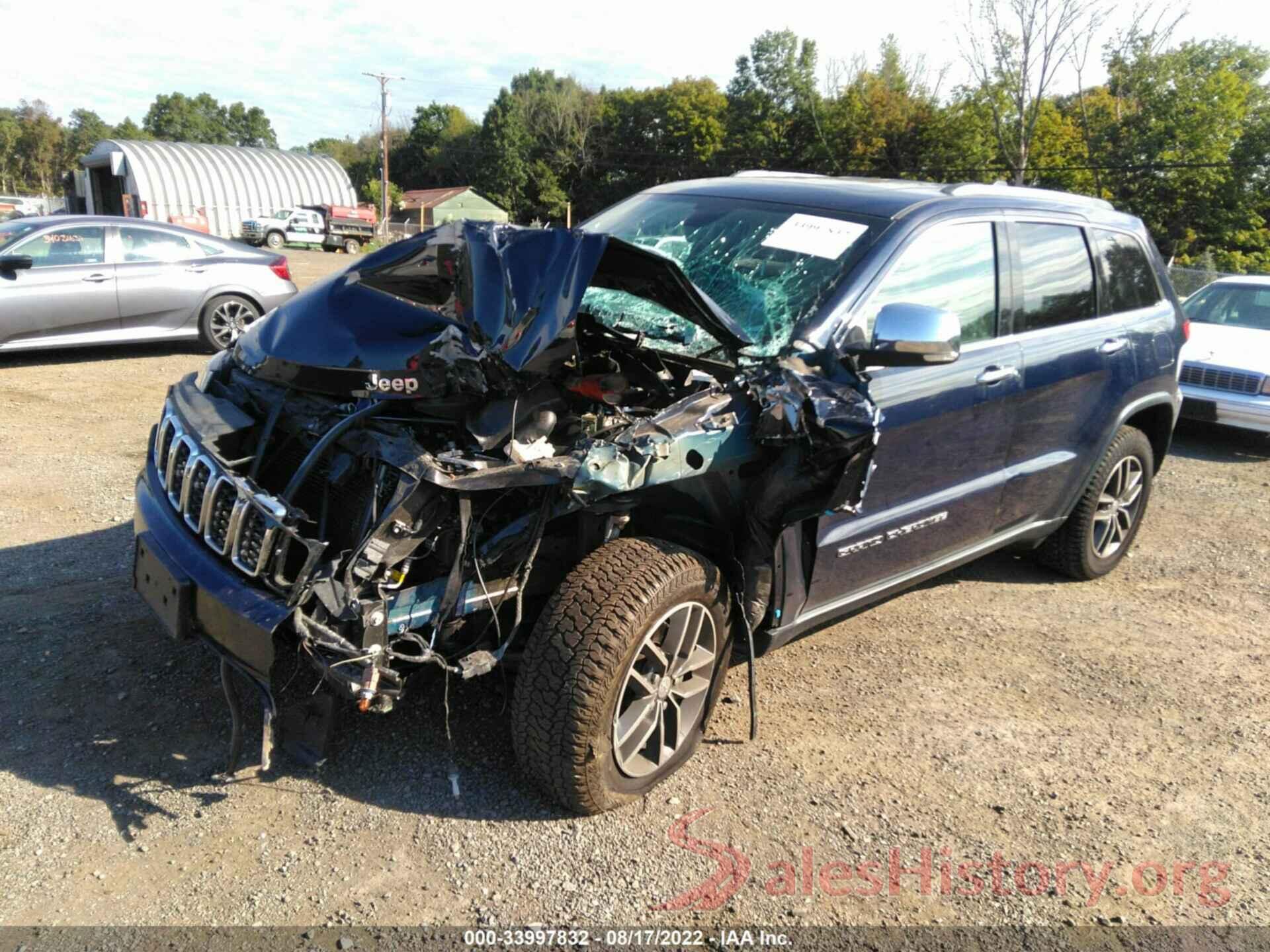 1C4RJFBG3HC954592 2017 JEEP GRAND CHEROKEE