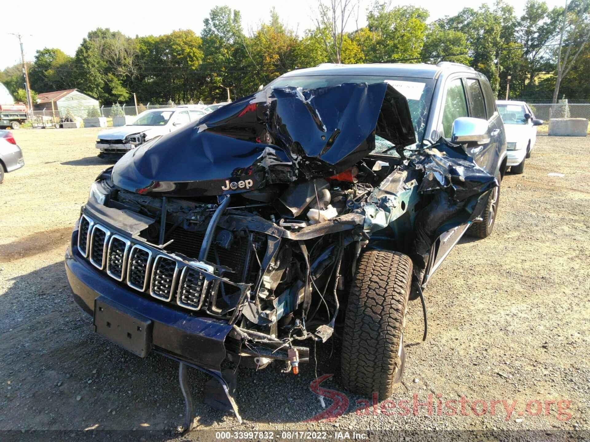 1C4RJFBG3HC954592 2017 JEEP GRAND CHEROKEE