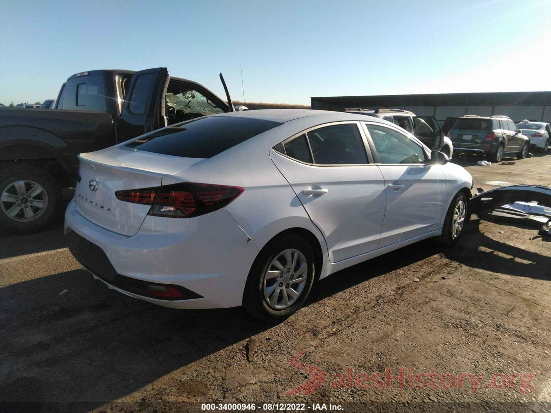 5NPD74LFXLH611441 2020 HYUNDAI ELANTRA